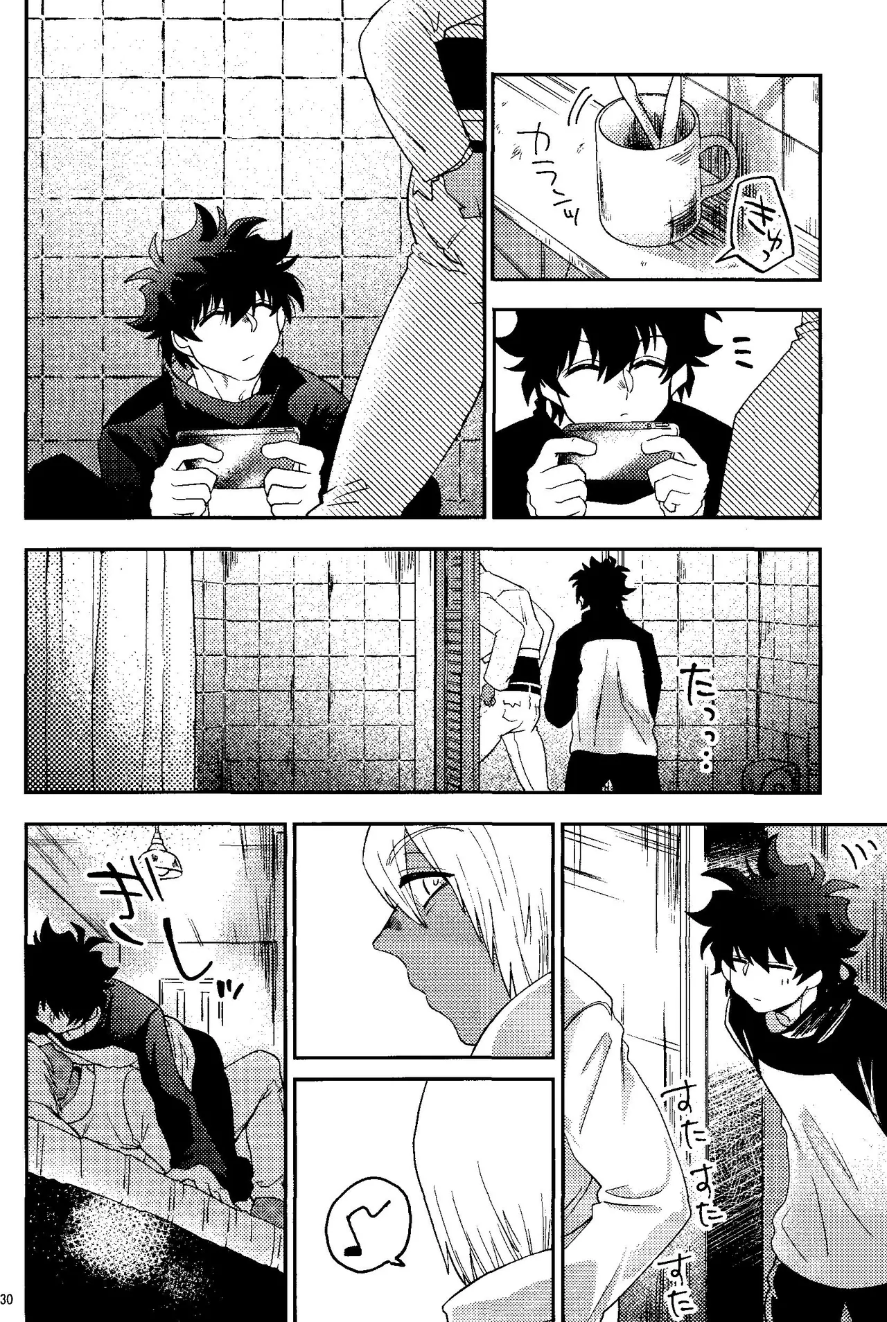 Ribachare! page 30 featuring zapp renfro kekkai sensen parody - blowjob dark skin hentai manga - read online free