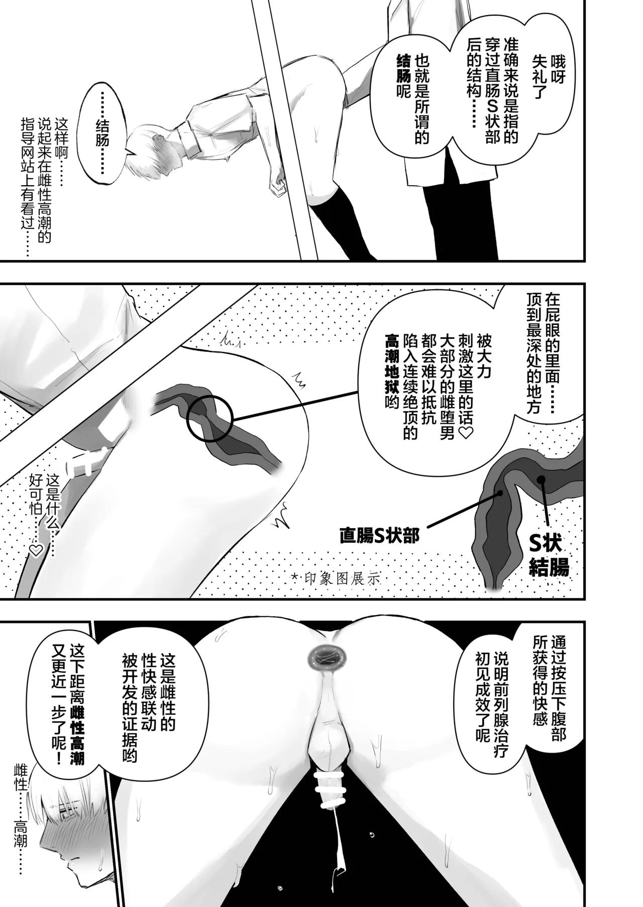 Kabeshiri Koumonka page 29 original parody - x-ray lab coat hentai manga - read online free