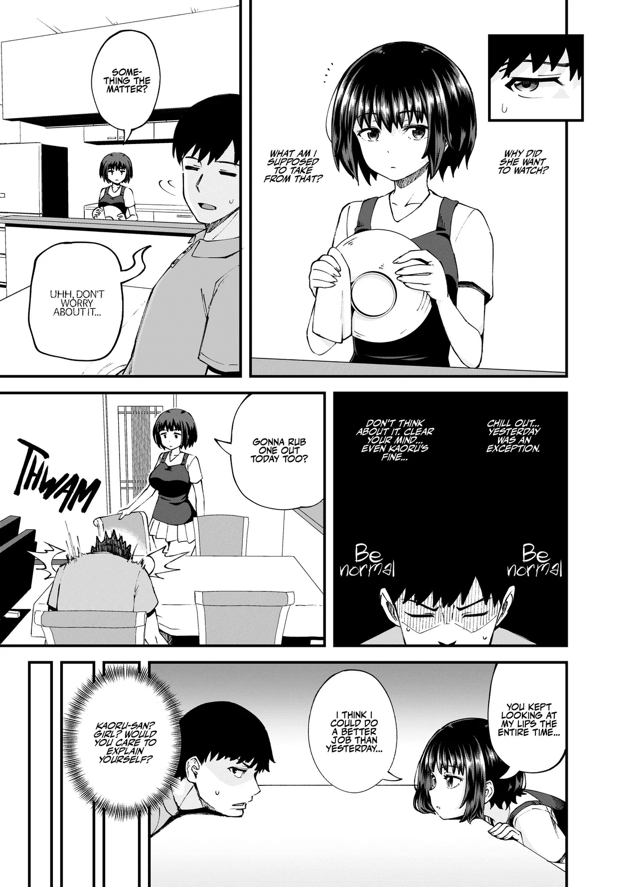 Soen ni Natteta Osananajimi ga Okuchi Onaho Gayoi Shite Kuru Mikkakan | Three Days Treating My Estranged Friend As An Oral Fuckhole page 17 original parody - big breasts emotionless sex hentai manga - read online free