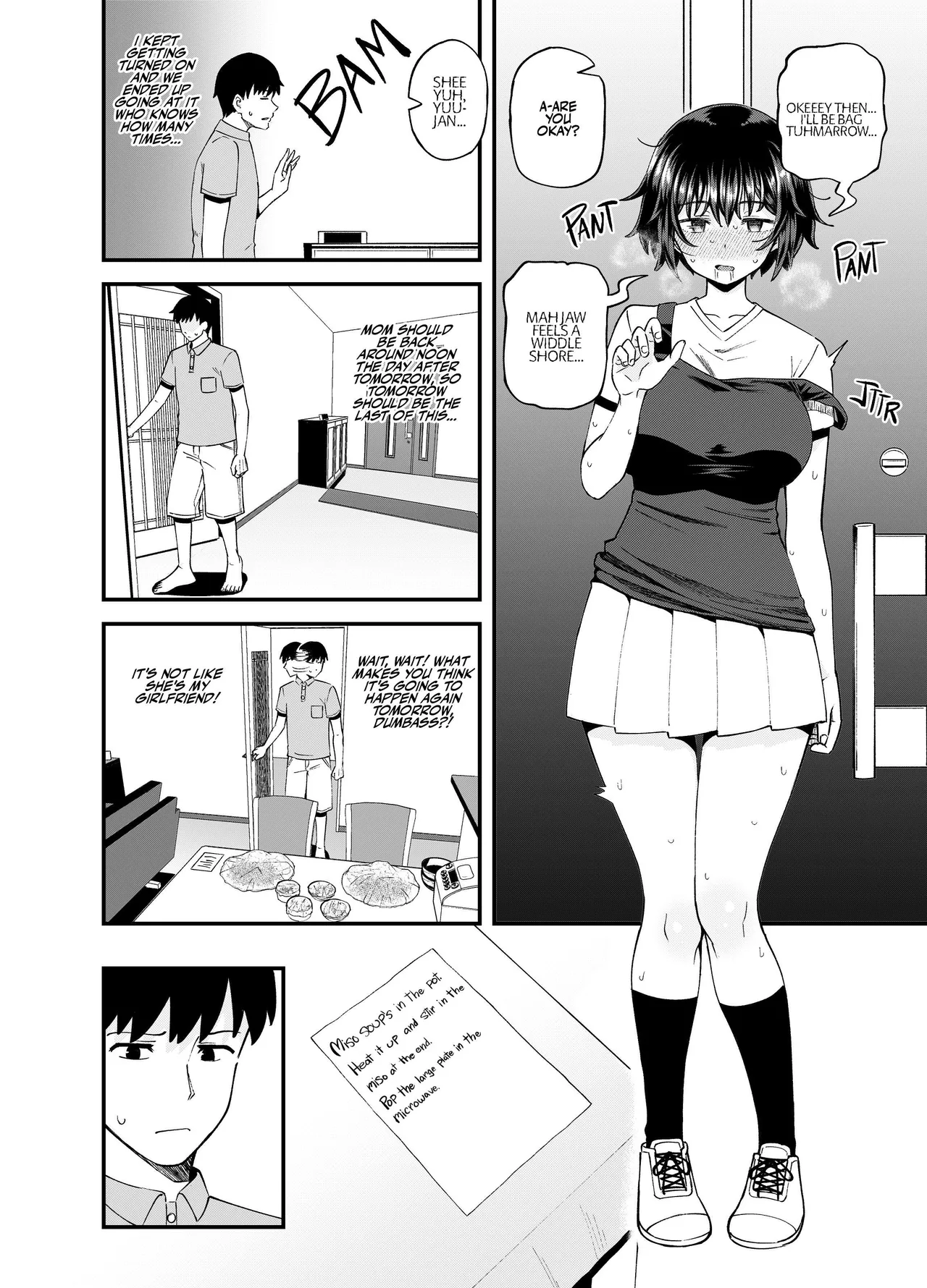 Soen ni Natteta Osananajimi ga Okuchi Onaho Gayoi Shite Kuru Mikkakan | Three Days Treating My Estranged Friend As An Oral Fuckhole page 26 original parody - big breasts emotionless sex hentai manga - read online free