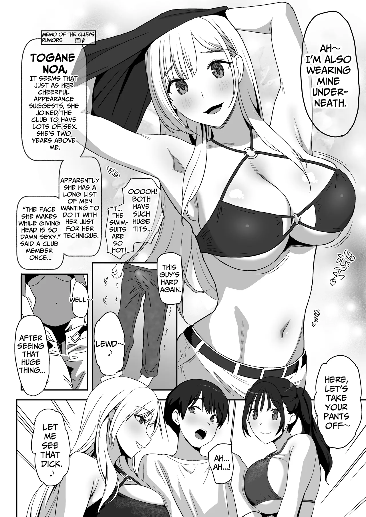 YariCir Gasshuku ni Otoko wa Boku Hitori | Only One Guy At The Fuck Club's Intensive Training Camp page 28 original parody - handjob virginity hentai manga - read online free