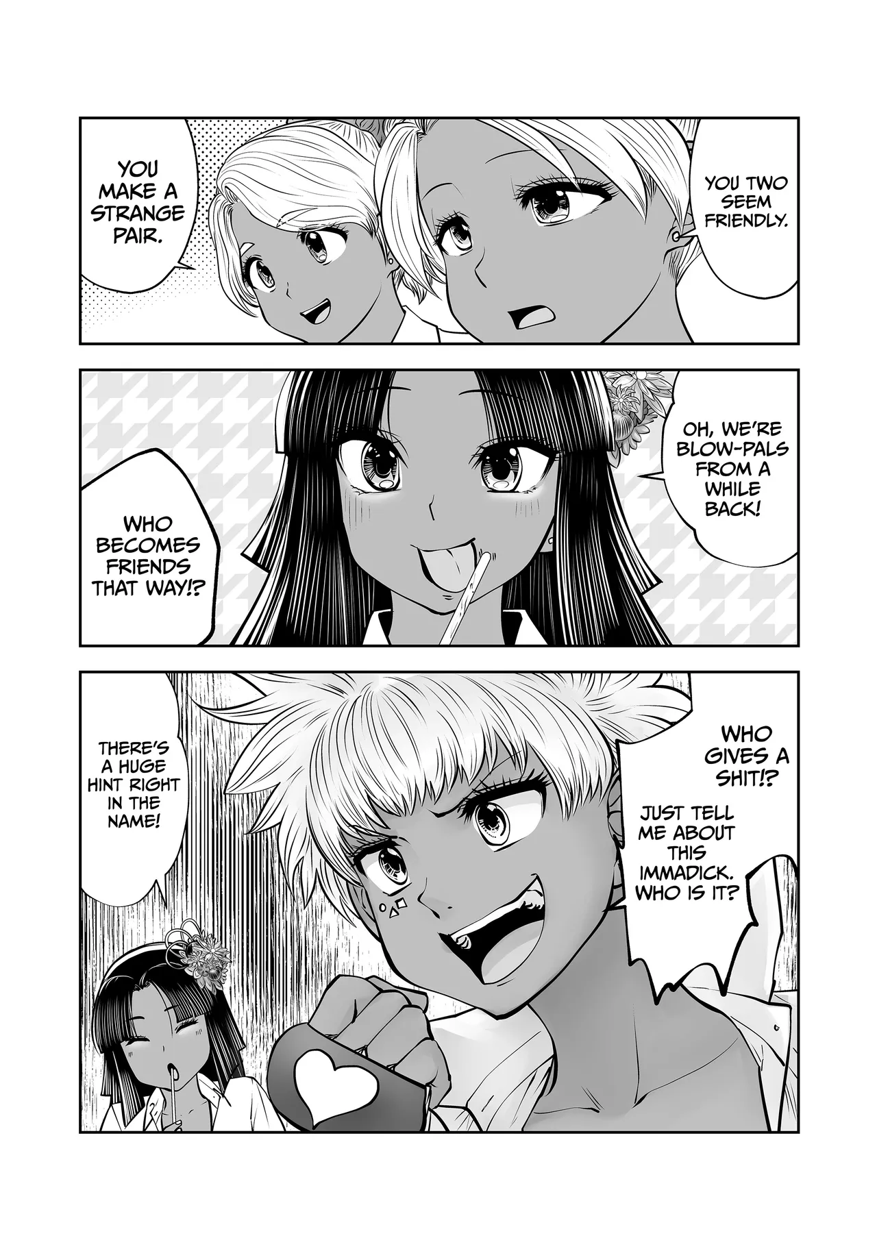 Transferred to the Gyaru Academy Chapter 35 page 17 - dark skin gyaru hentai manga - read online free