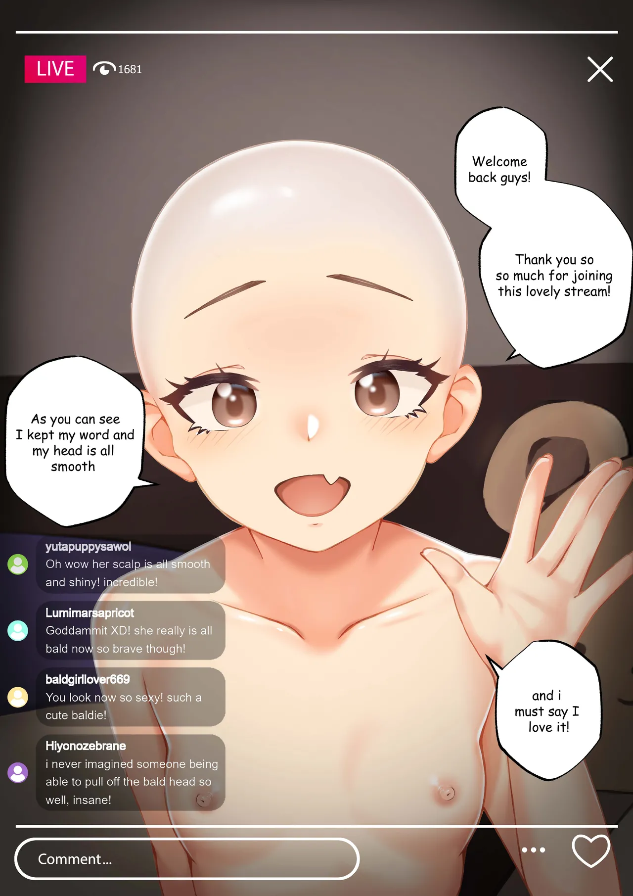 Baring It All Live page 23 original parody - humiliation uncensored hentai manga - read online free