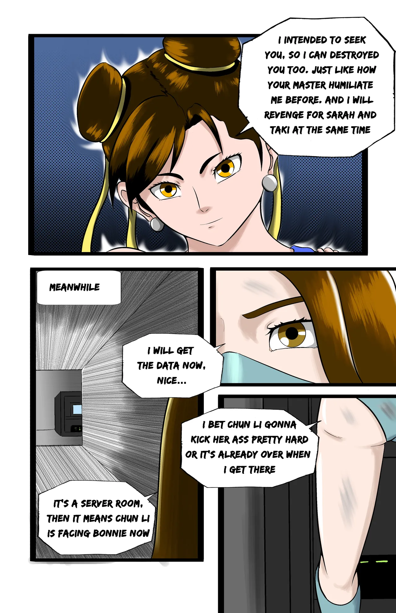 Infiltration page 129 featuring chun-li - kunoichi ryona hentai manga - read online free