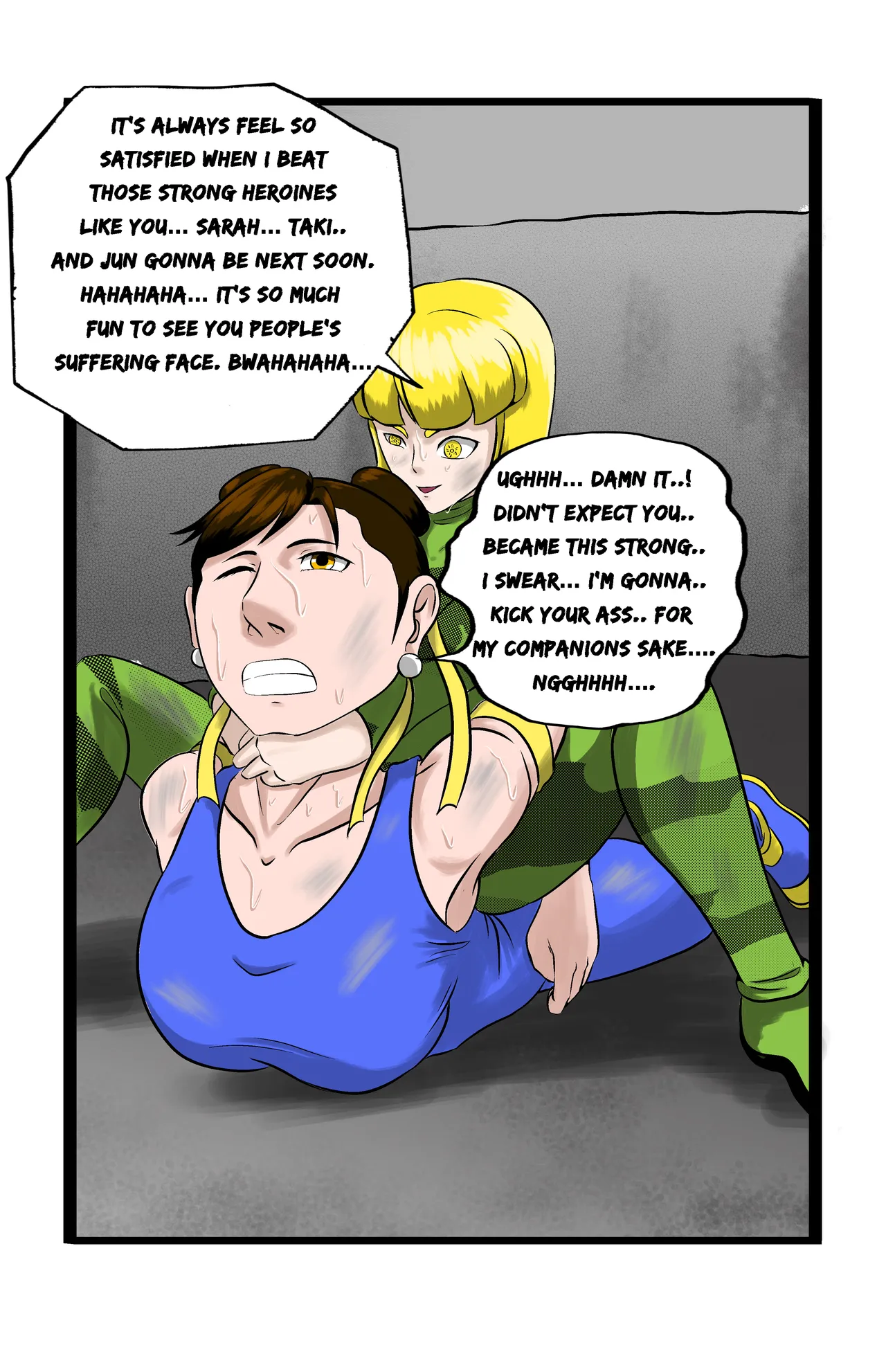 Infiltration page 130 featuring chun-li - kunoichi ryona hentai manga - read online free