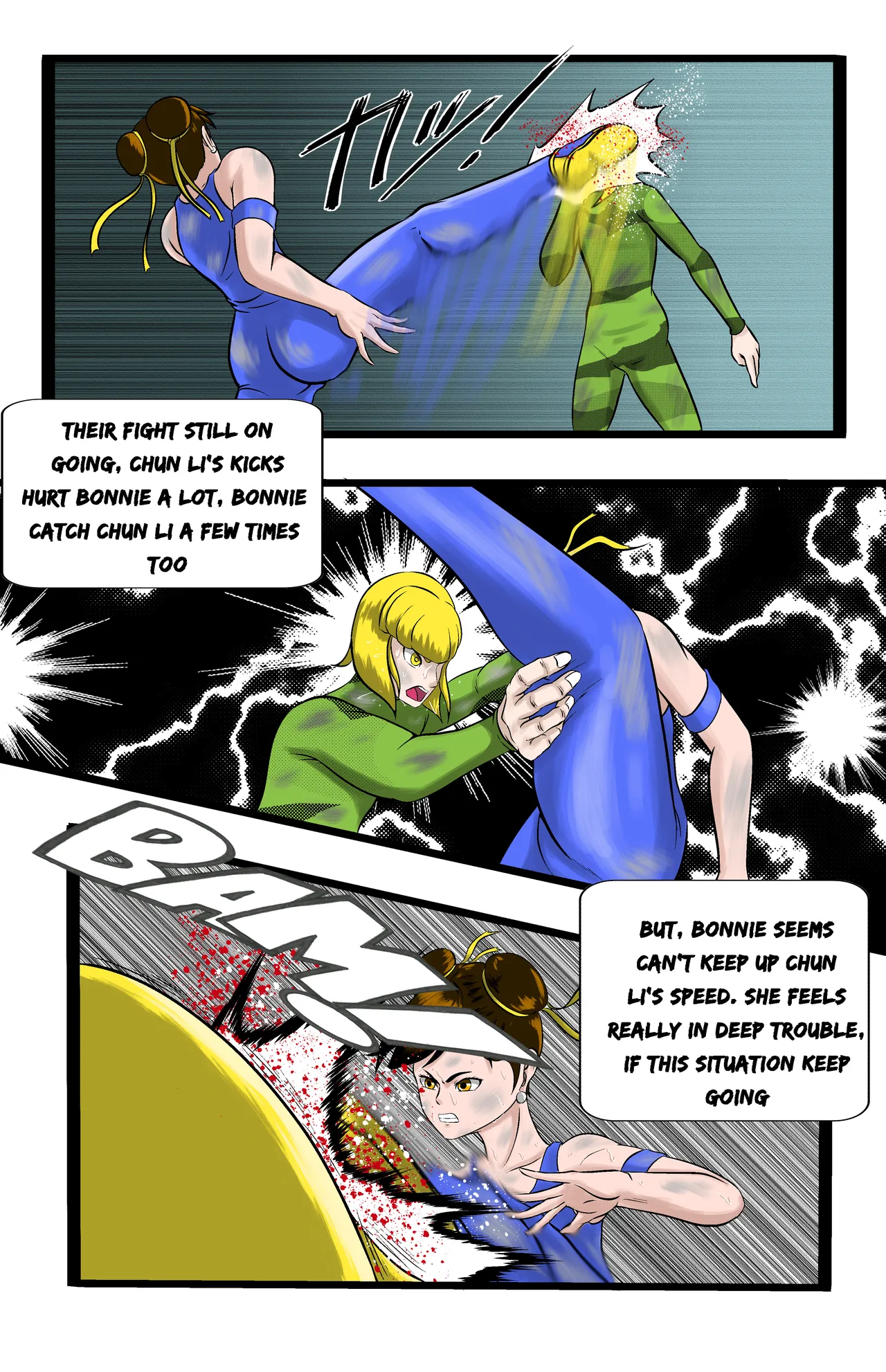 Infiltration page 137 featuring chun-li - kunoichi ryona hentai manga - read online free