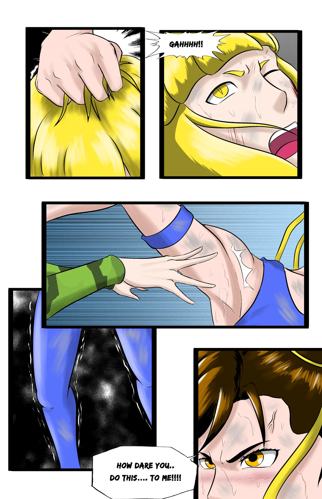 Infiltration page 158 featuring chun-li - kunoichi ryona hentai manga - read online free