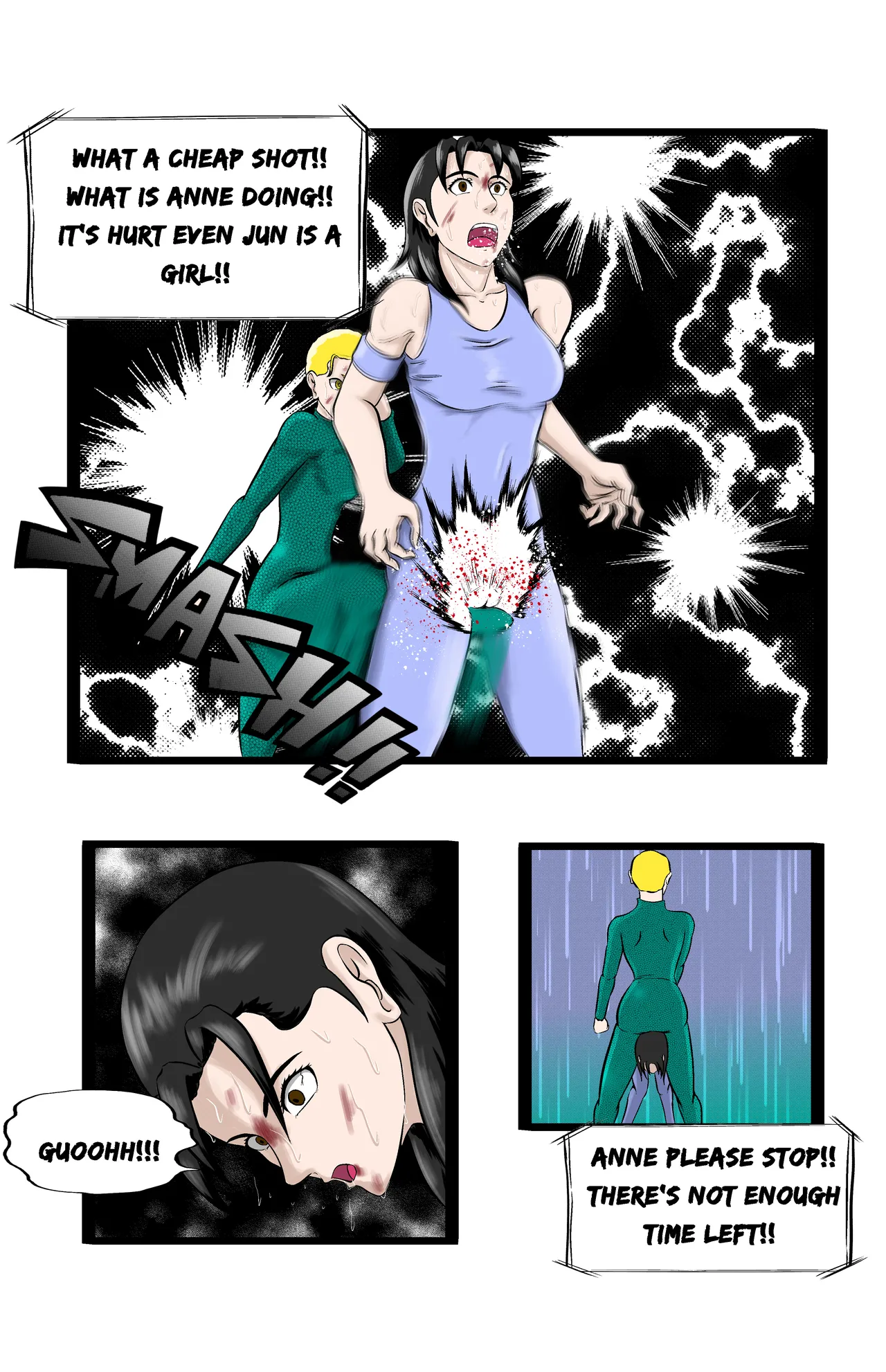 Infiltration page 198 featuring chun-li - kunoichi ryona hentai manga - read online free