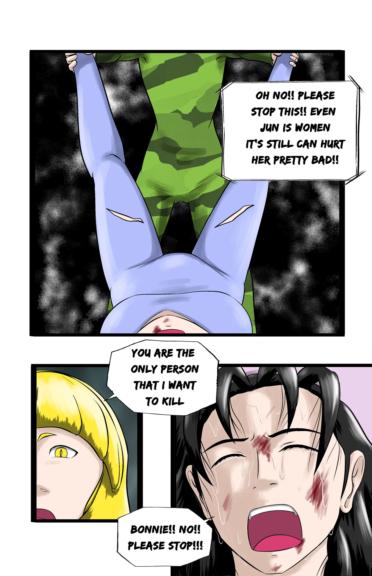 Infiltration page 208 featuring chun-li - kunoichi ryona hentai manga - read online free