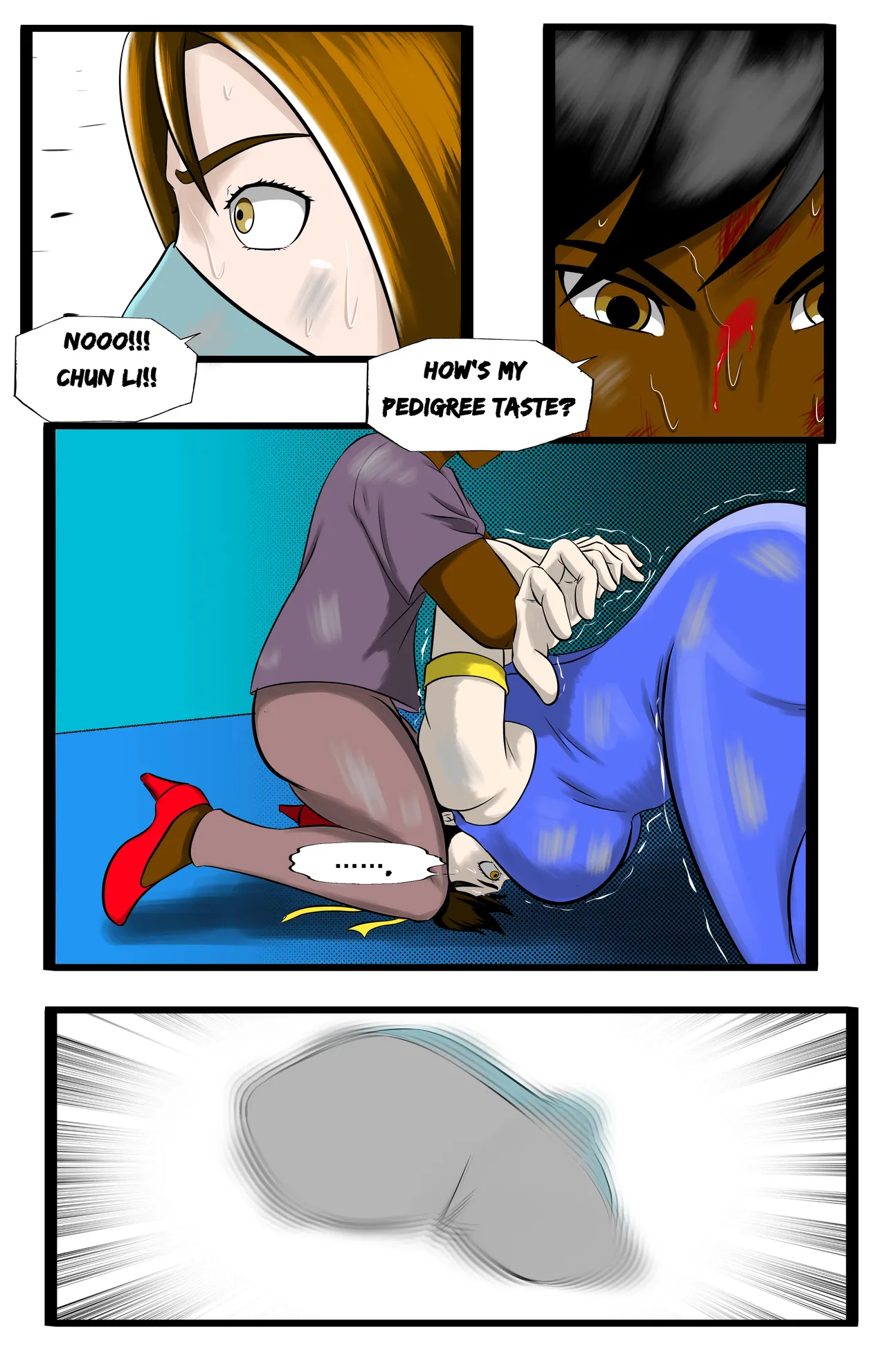 Infiltration page 70 featuring chun-li - kunoichi ryona hentai manga - read online free