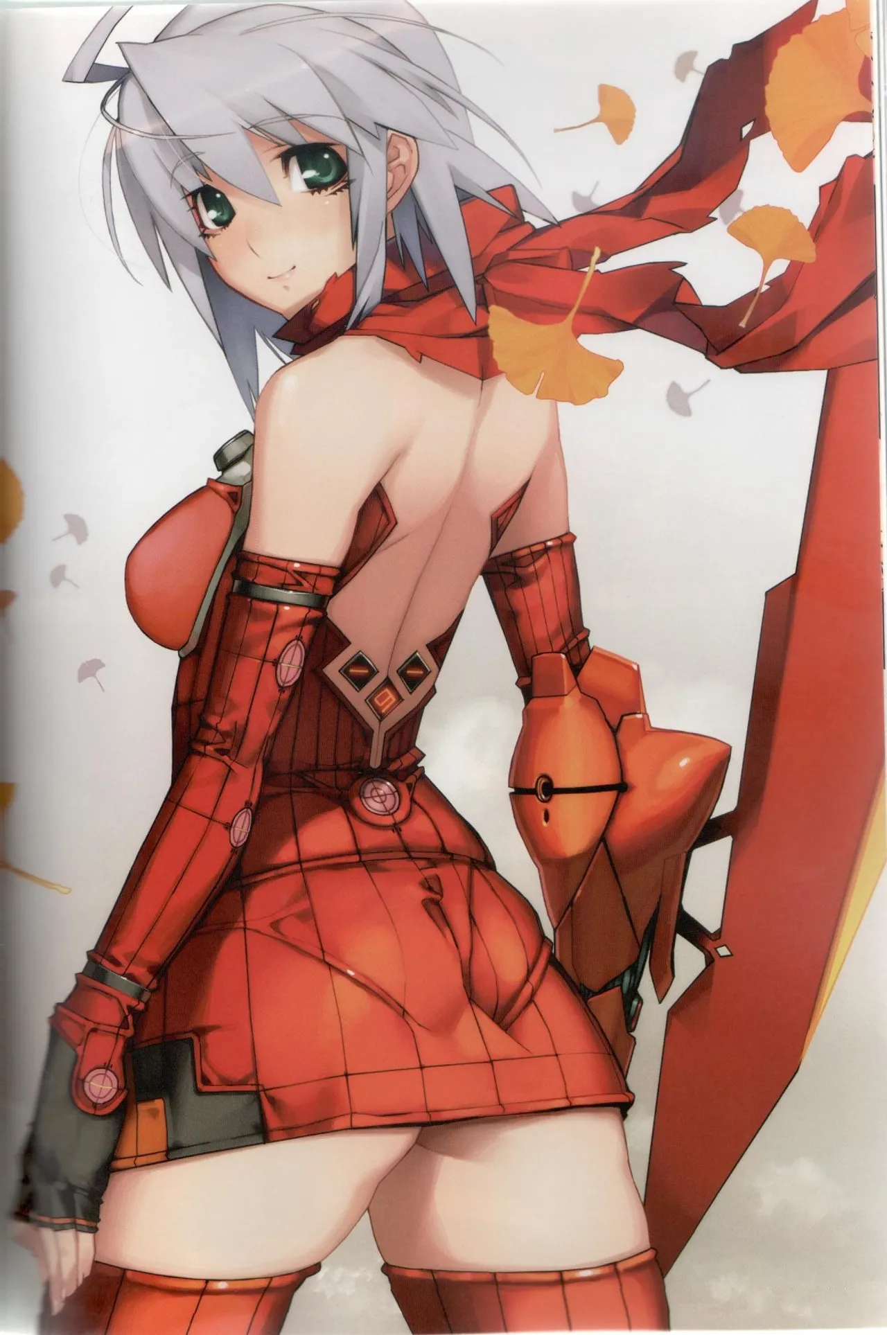 Hyakka Emaki: Jingai Makyo Official Guidebook page 101 - mosaic censorship artbook hentai manga - read online free