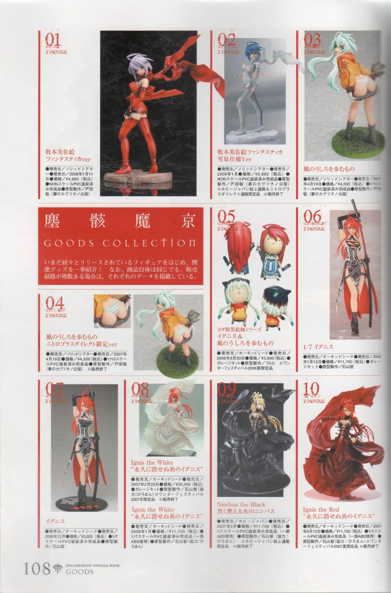 Hyakka Emaki: Jingai Makyo Official Guidebook page 108 - mosaic censorship artbook hentai manga - read online free