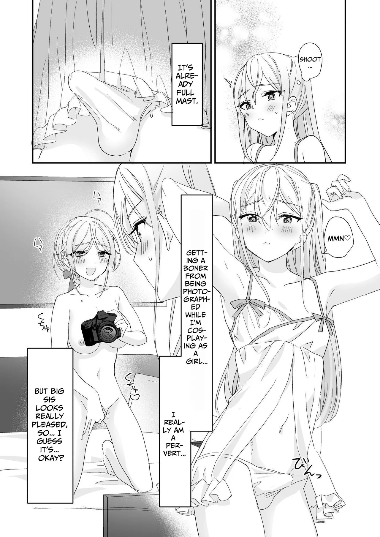 Josou Shounen to Ama Seme Onee-san | Crossdressing Guy and Sweetly Aggressive Woman page 31 original parody - sole female sole male hentai manga - read online free