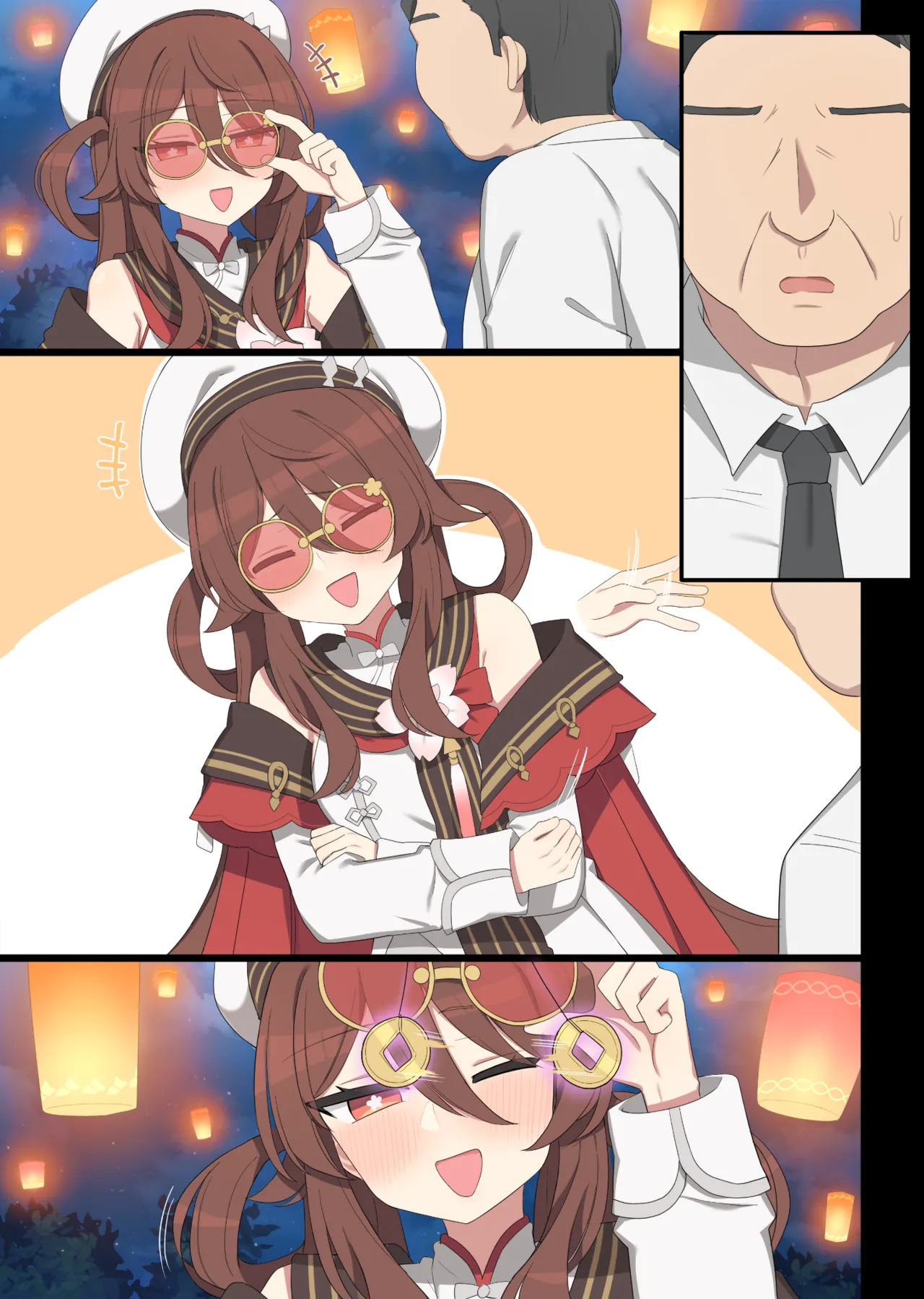 Lantern Rite hutao page 22 featuring hu tao genshin impact parody - mind control hentai manga - read online free