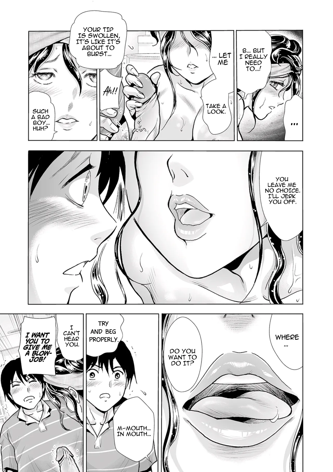 [Fujita Jun]Mother's Mask ~Daughter's Boyfriend NTR~ Scene 2 [DXDScans] page 10 original parody - milf big breasts hentai manga - read online free