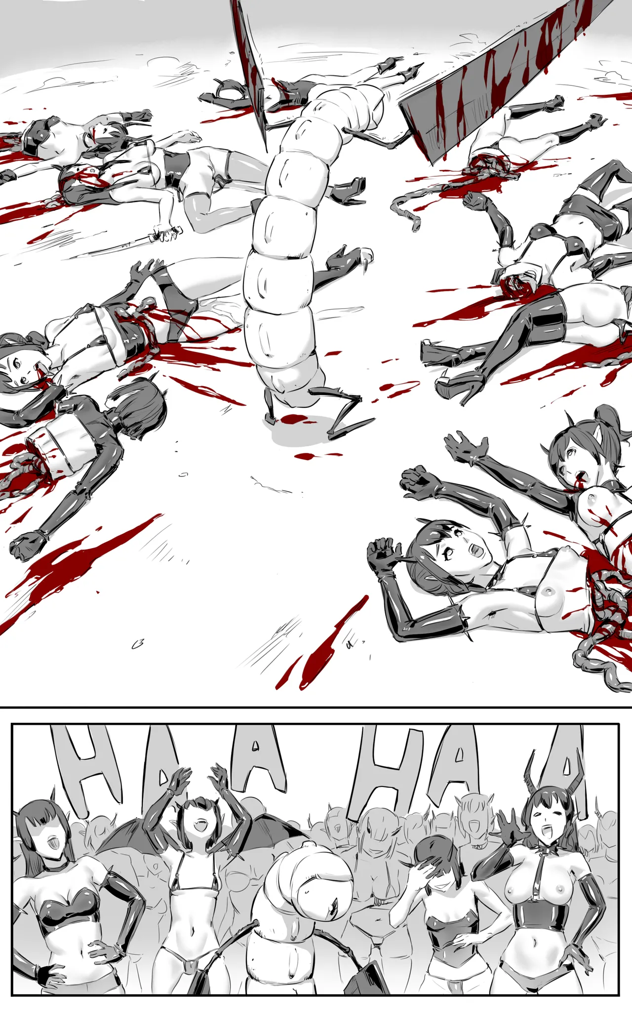 Nuns vs Demons page 257 - nakadashi uncensored hentai manga - read online free