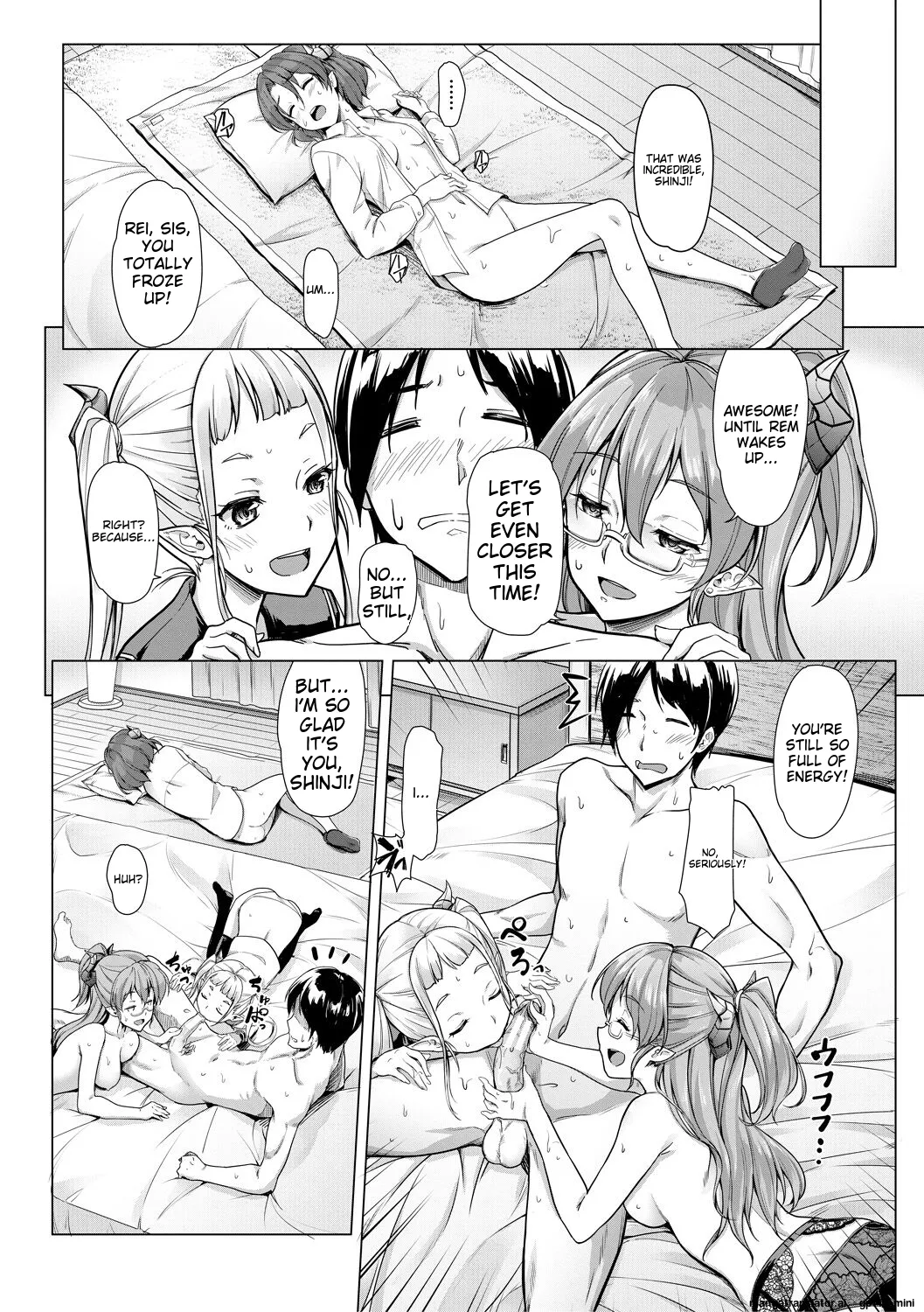 Sakusei Shuki Shuki Sisters - Page 194