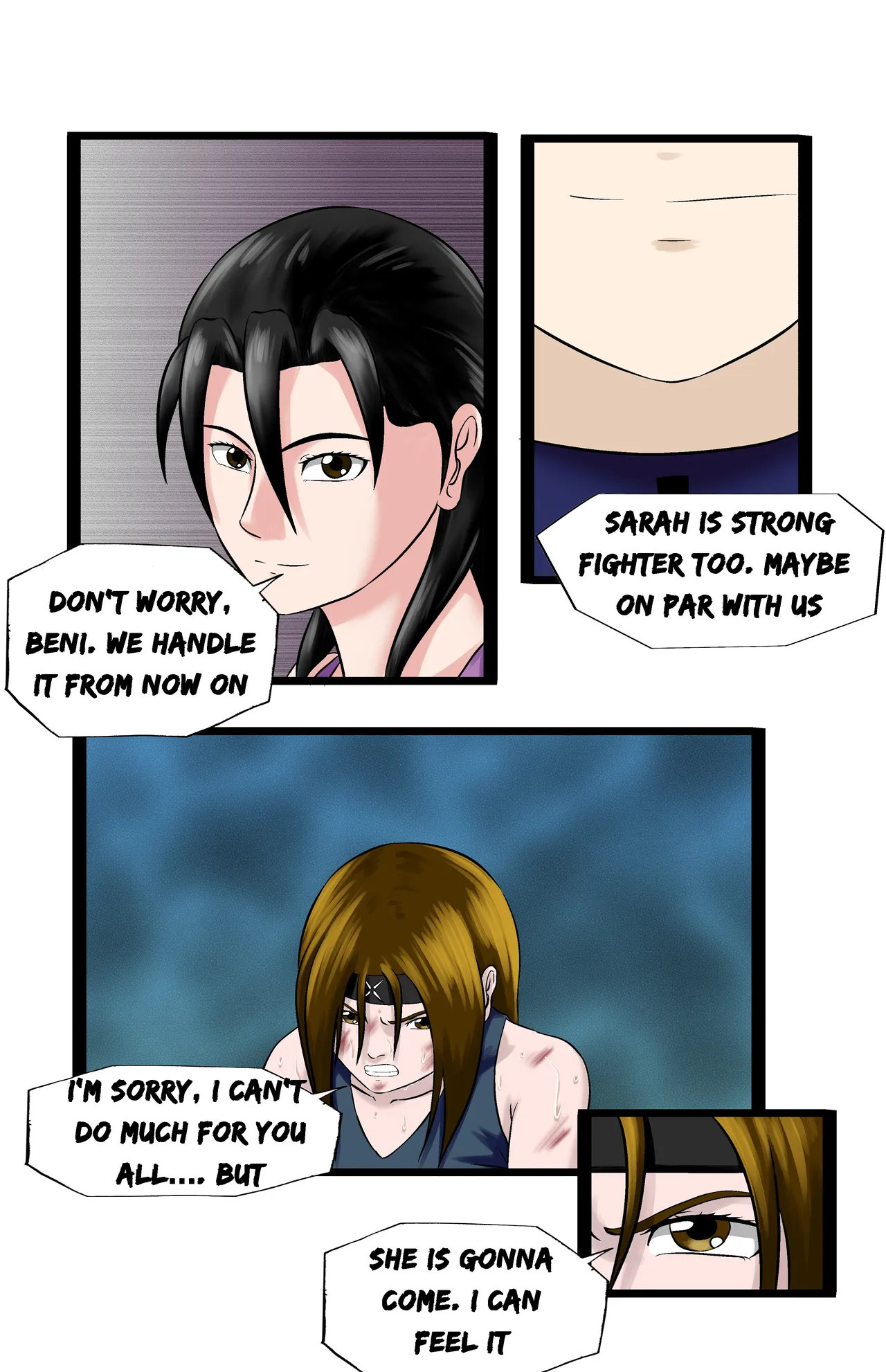 Revenge page 11 featuring jun kazama dead or alive parody - ryona full color hentai manga - read online free