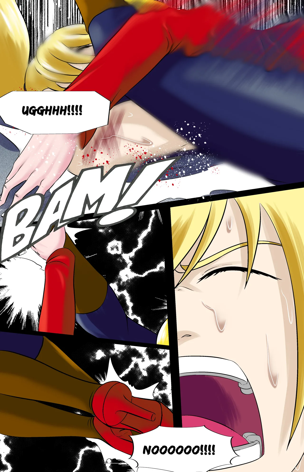 Revenge page 119 featuring chun-li street fighter parody - full color ryona hentai manga - read online free