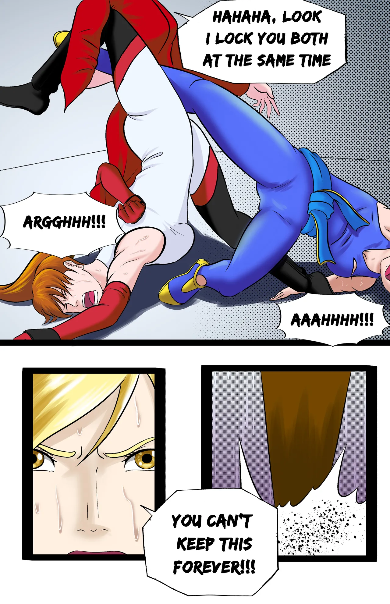 Revenge page 129 featuring chun-li street fighter parody - full color ryona hentai manga - read online free