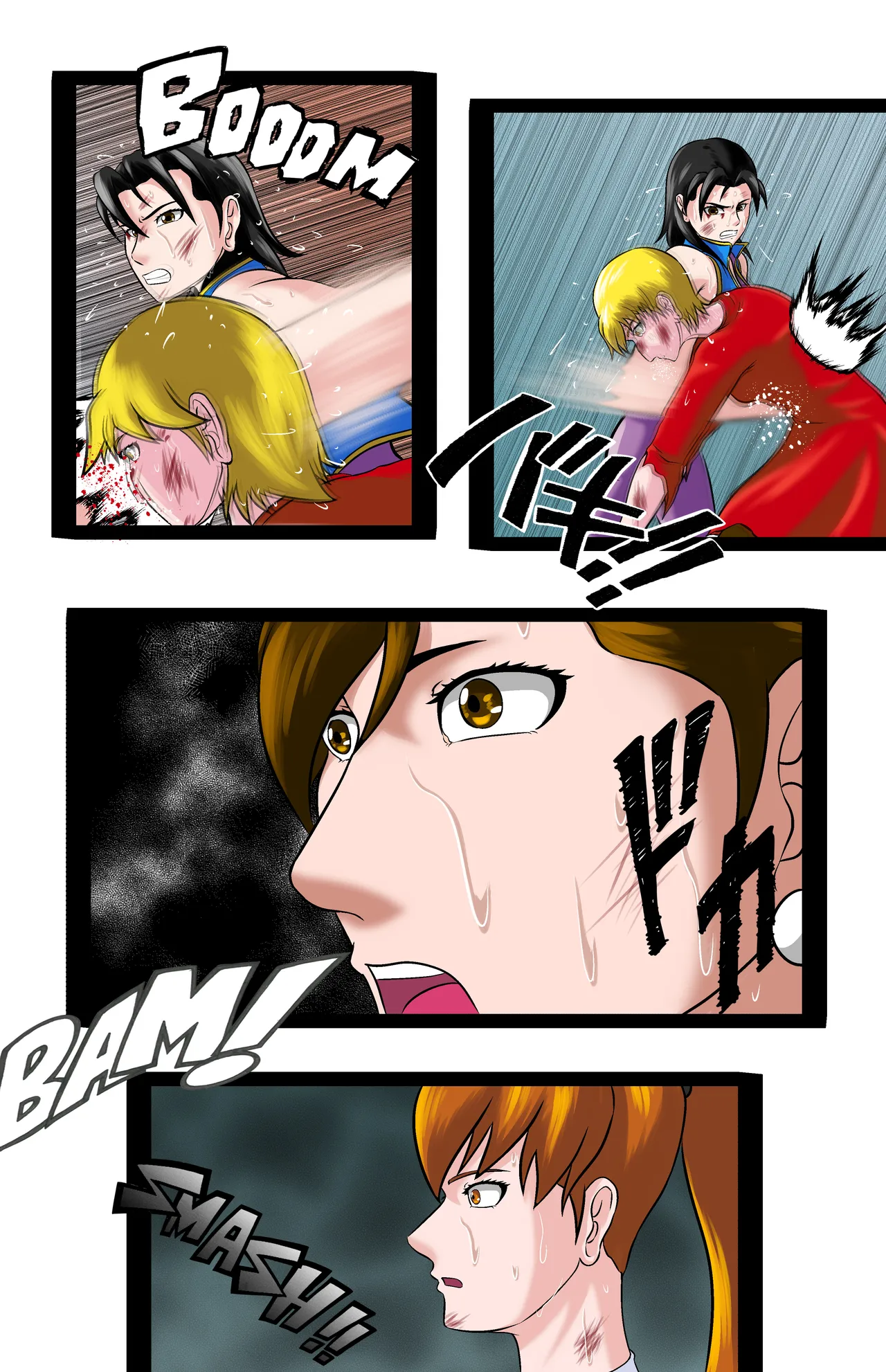 Revenge page 164 featuring jun kazama virtua fighter parody - ryona full color hentai manga - read online free