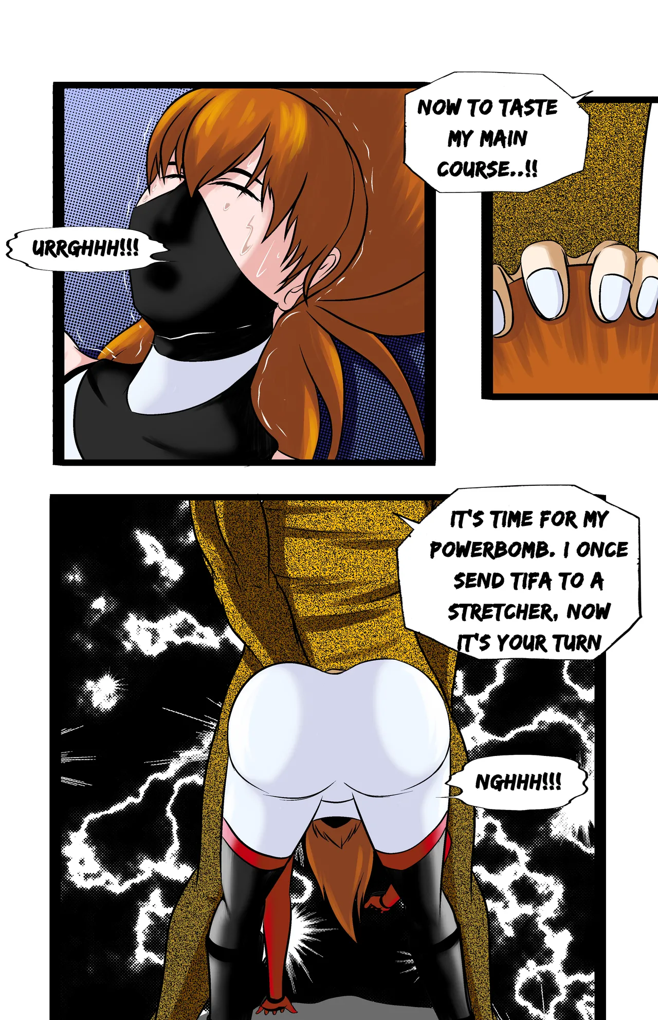 Revenge page 66 featuring jun kazama dead or alive parody - ryona full color hentai manga - read online free