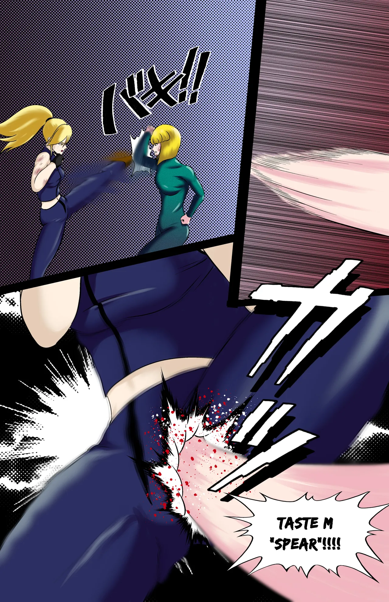 Revenge page 87 featuring jun kazama virtua fighter parody - ryona full color hentai manga - read online free