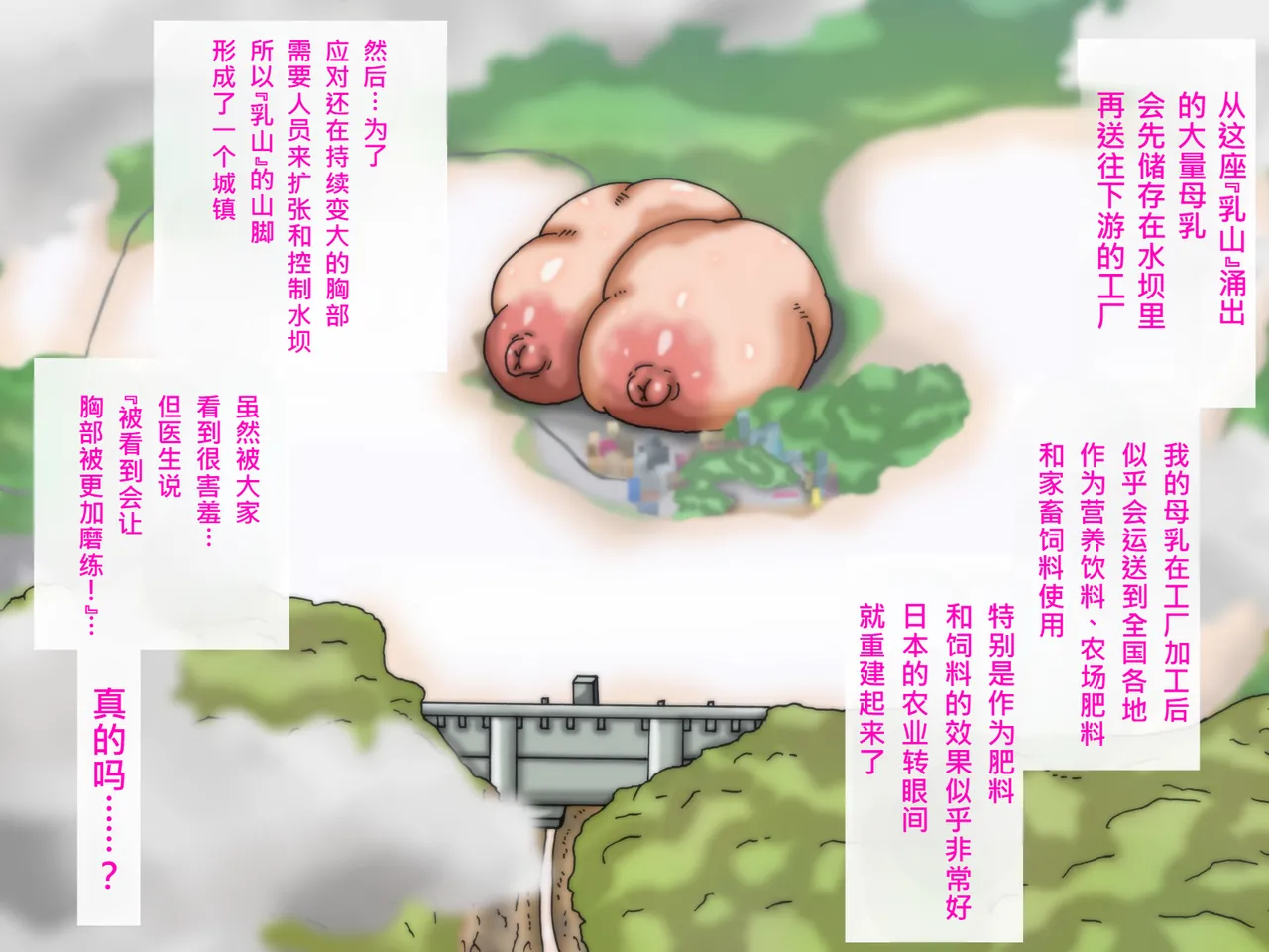 [Kakkuu Mogura] Oppai no Kyodaika ga Tomaranai! -Chounyuuka Kaizou Keikaku!- | My Boobs are Growing so Huge I Can't Stop! - Super Breast Remodeling [Chinese] page 372 original parody - big areolae rough translation hentai manga - read online free