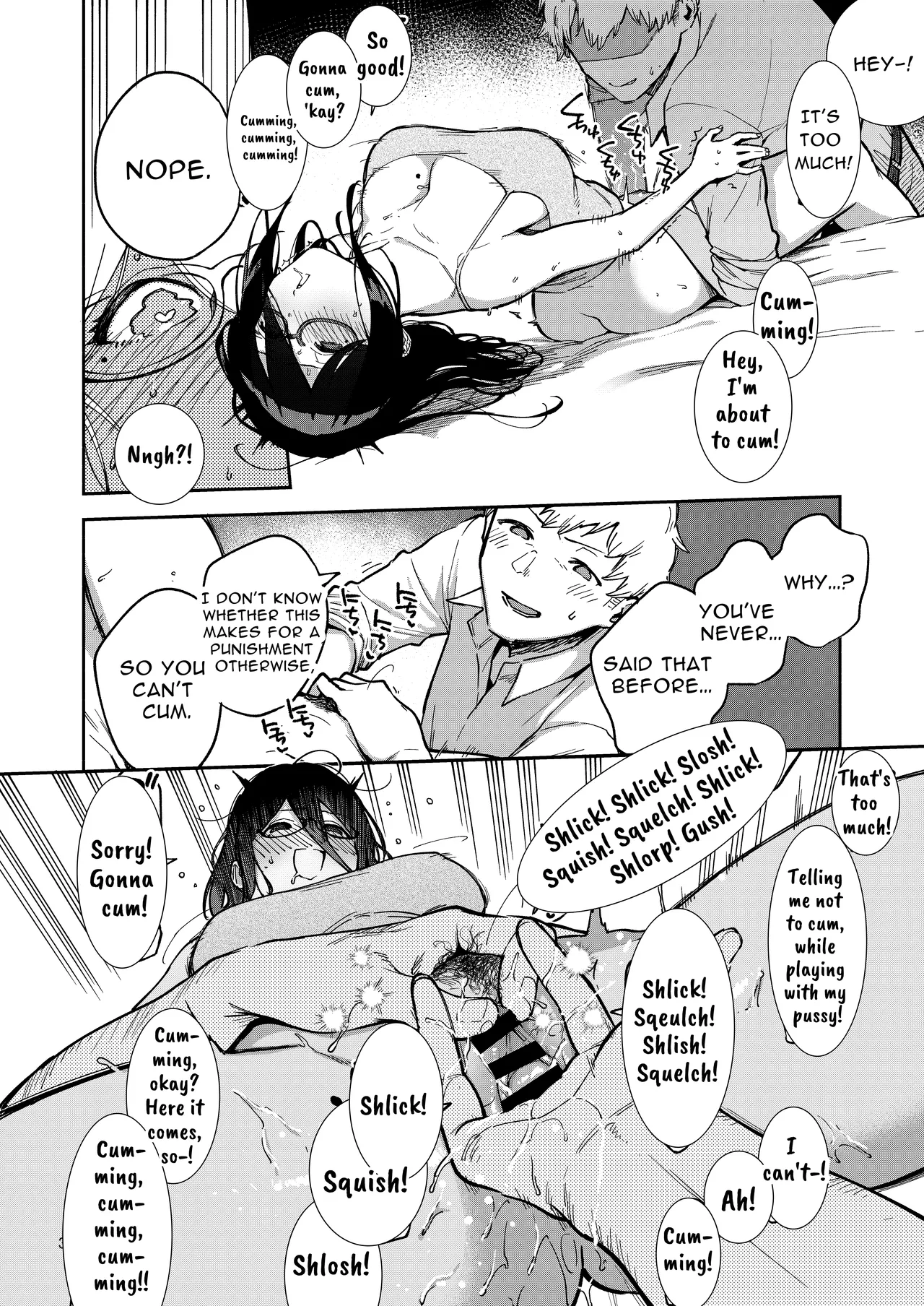 Tonari no Ayane-san Itazura Jidori to Oshioki Ecchi Hen | My Neighbor Ayane page 30 original parody - sole female sole male hentai manga - read online free