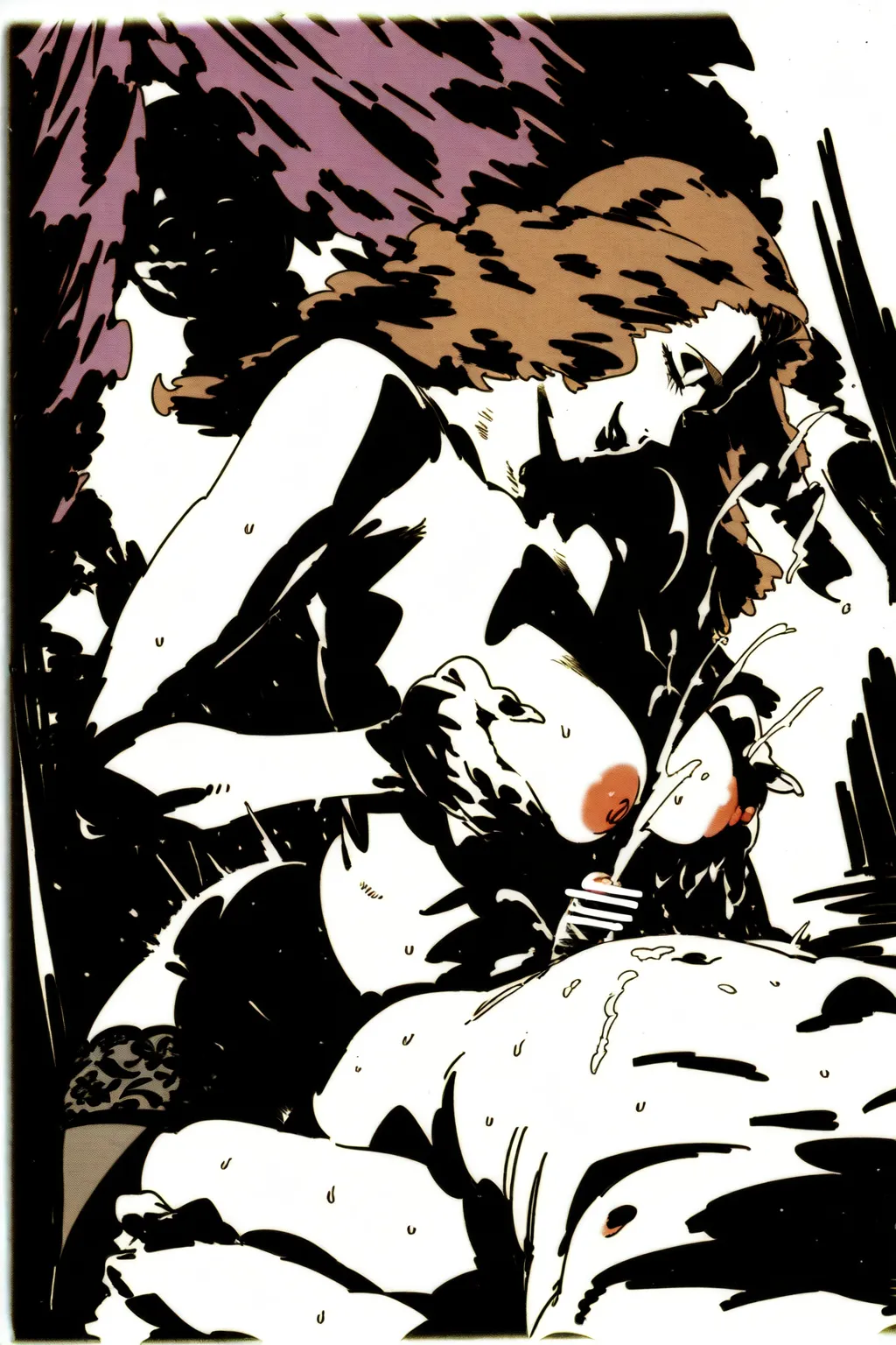 SUCCUBUS WORLD page 145 - nakadashi femdom hentai manga - read online free