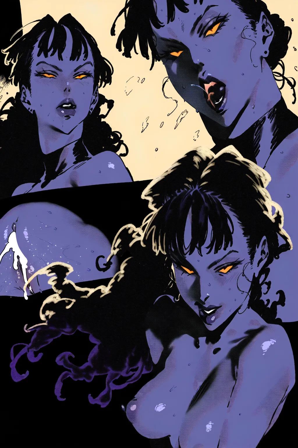 SUCCUBUS WORLD page 230 - nakadashi stockings hentai manga - read online free