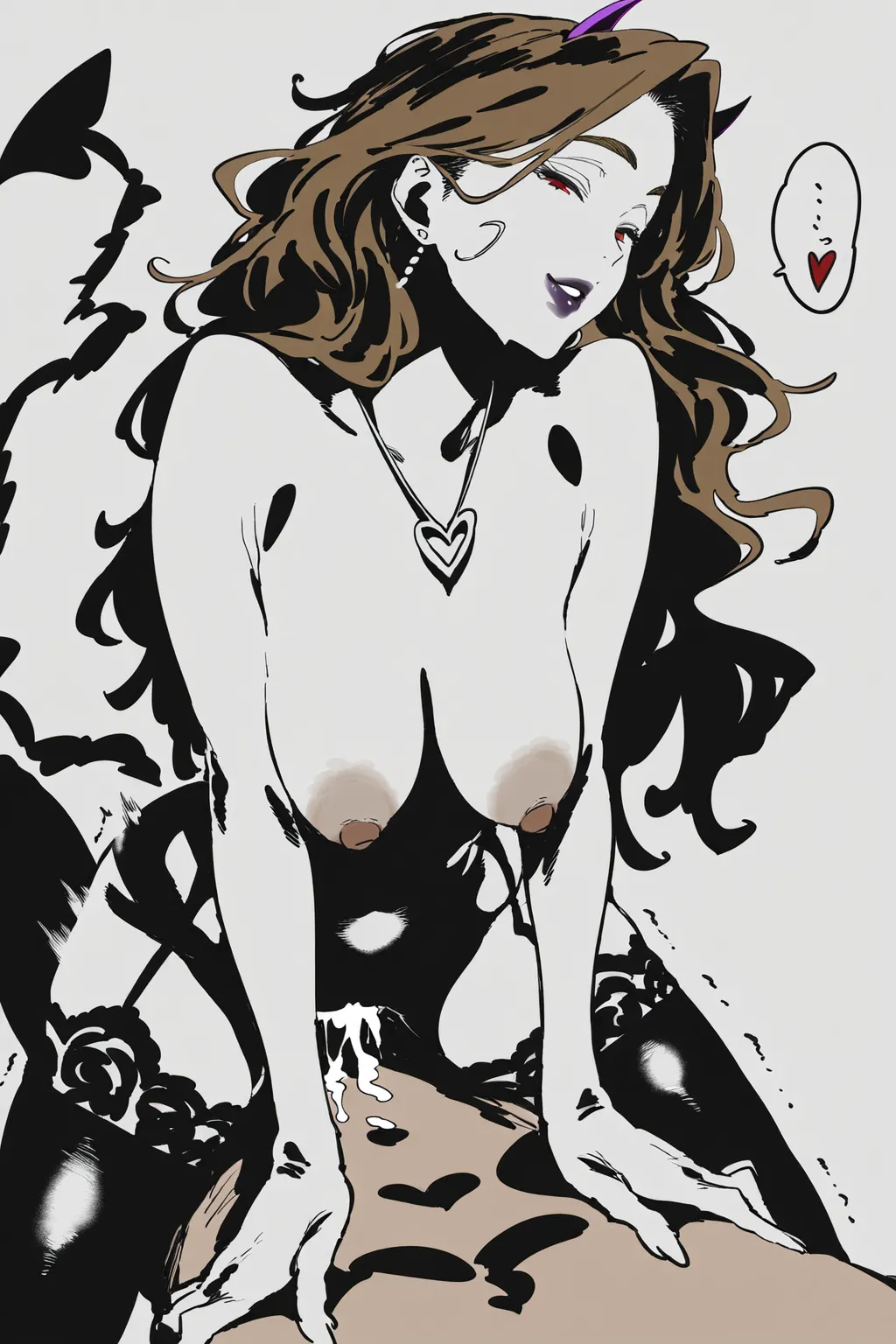 SUCCUBUS WORLD page 268 - nakadashi stockings hentai manga - read online free