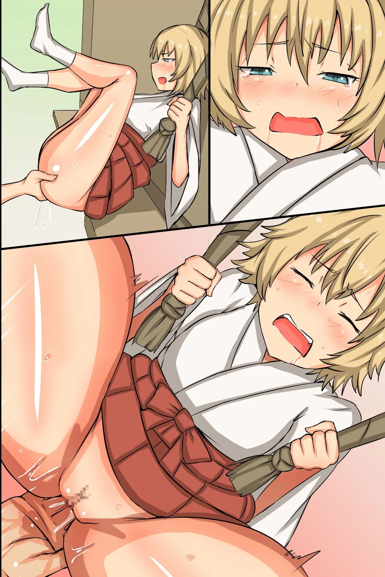 Nakadashi Kigan! Harem Jinja page 82 original parody - big breasts miko hentai manga - read online free