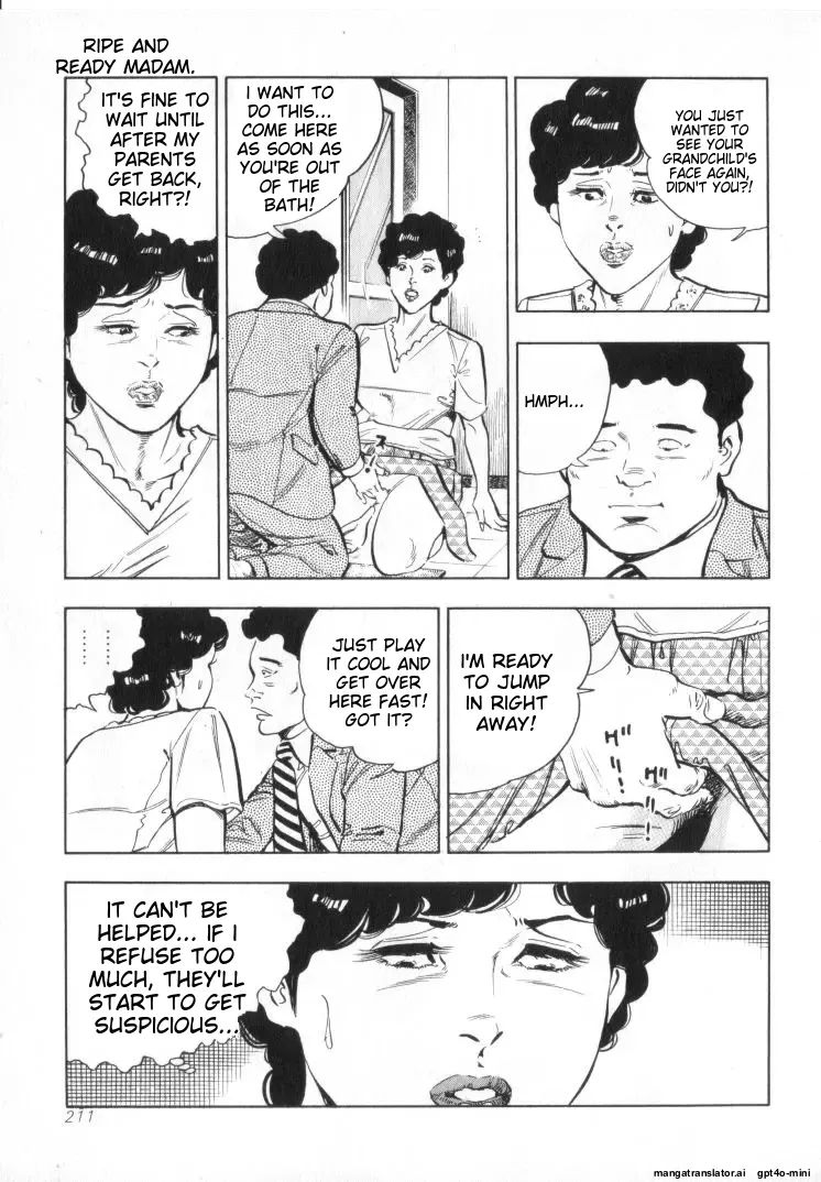 Kanjuku Fujin page 213 original parody - rough translation milf hentai manga - read online free