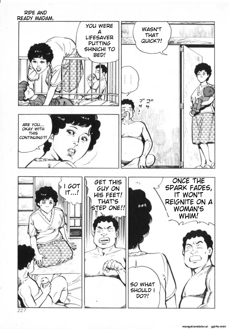 Kanjuku Fujin page 229 original parody - rough translation milf hentai manga - read online free