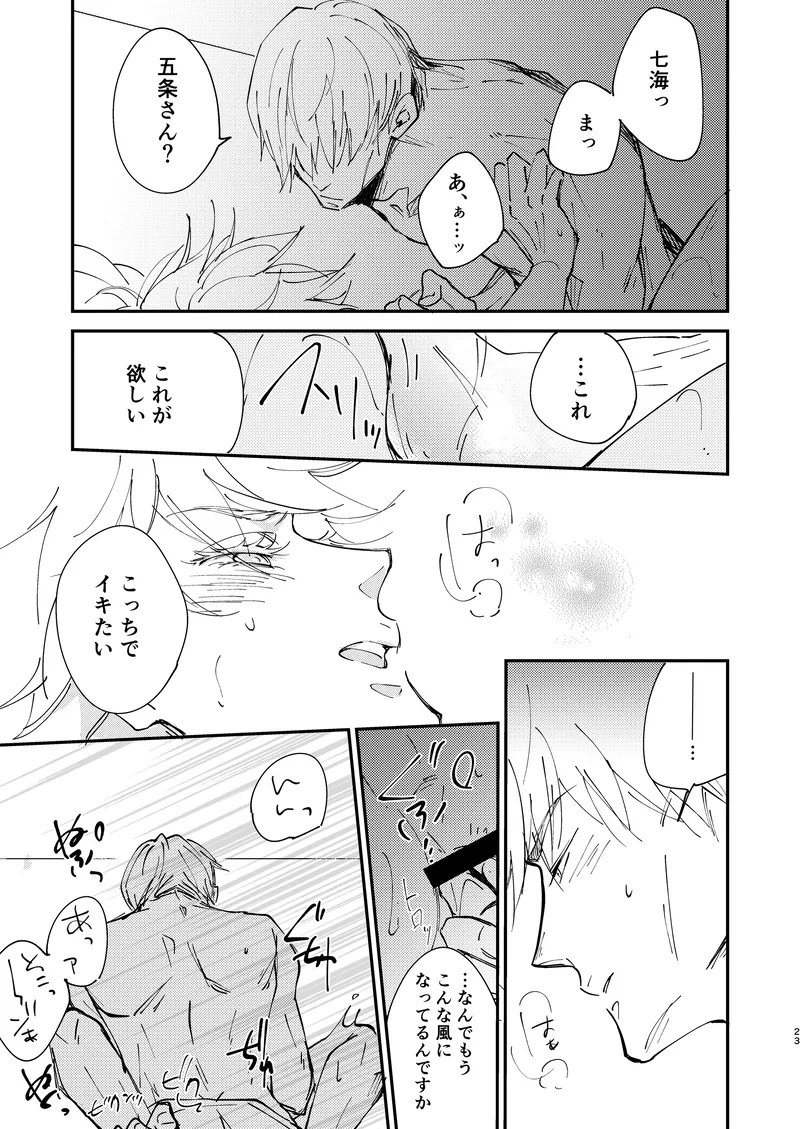 Sweet Melt page 21 featuring satoru gojo jujutsu kaisen parody - males only yaoi hentai manga - read online free