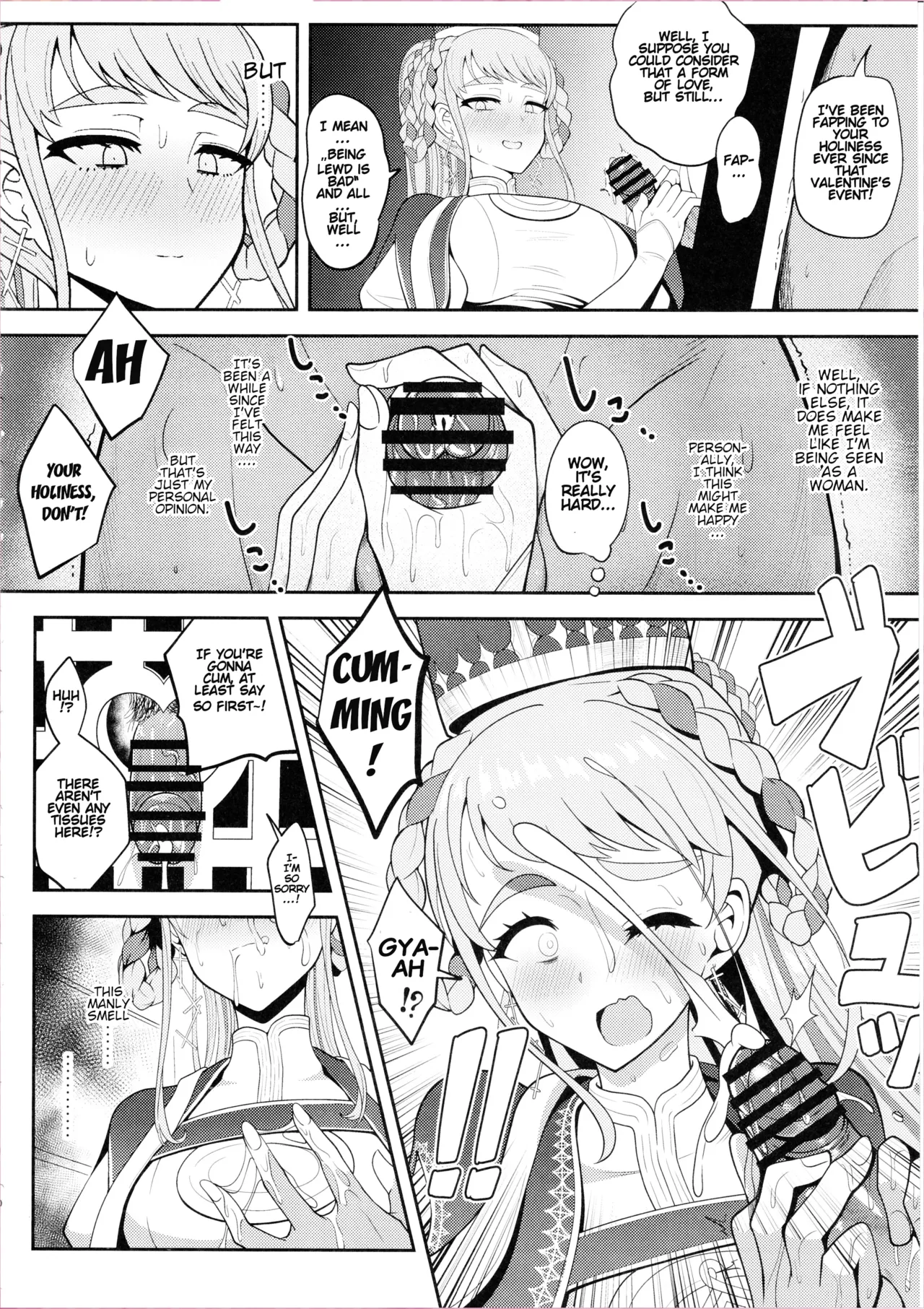 Johanna Hard page 10 featuring popess johanna fate grand order parody - big breasts nun hentai manga - read online free