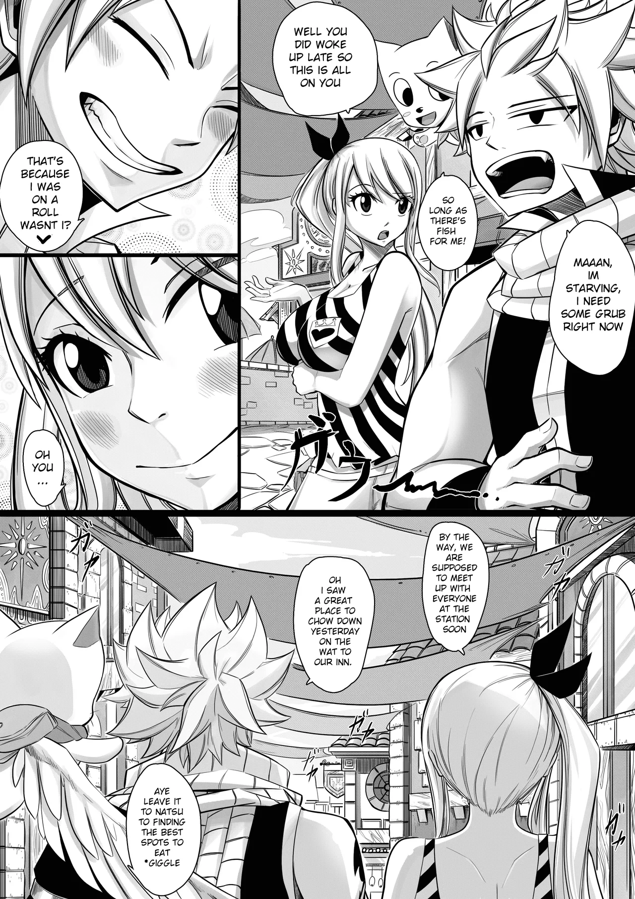 Fairy Heat 2 Doujin page 11 featuring natsu dragneel fairy tail parody - sole female sole male hentai manga - read online free