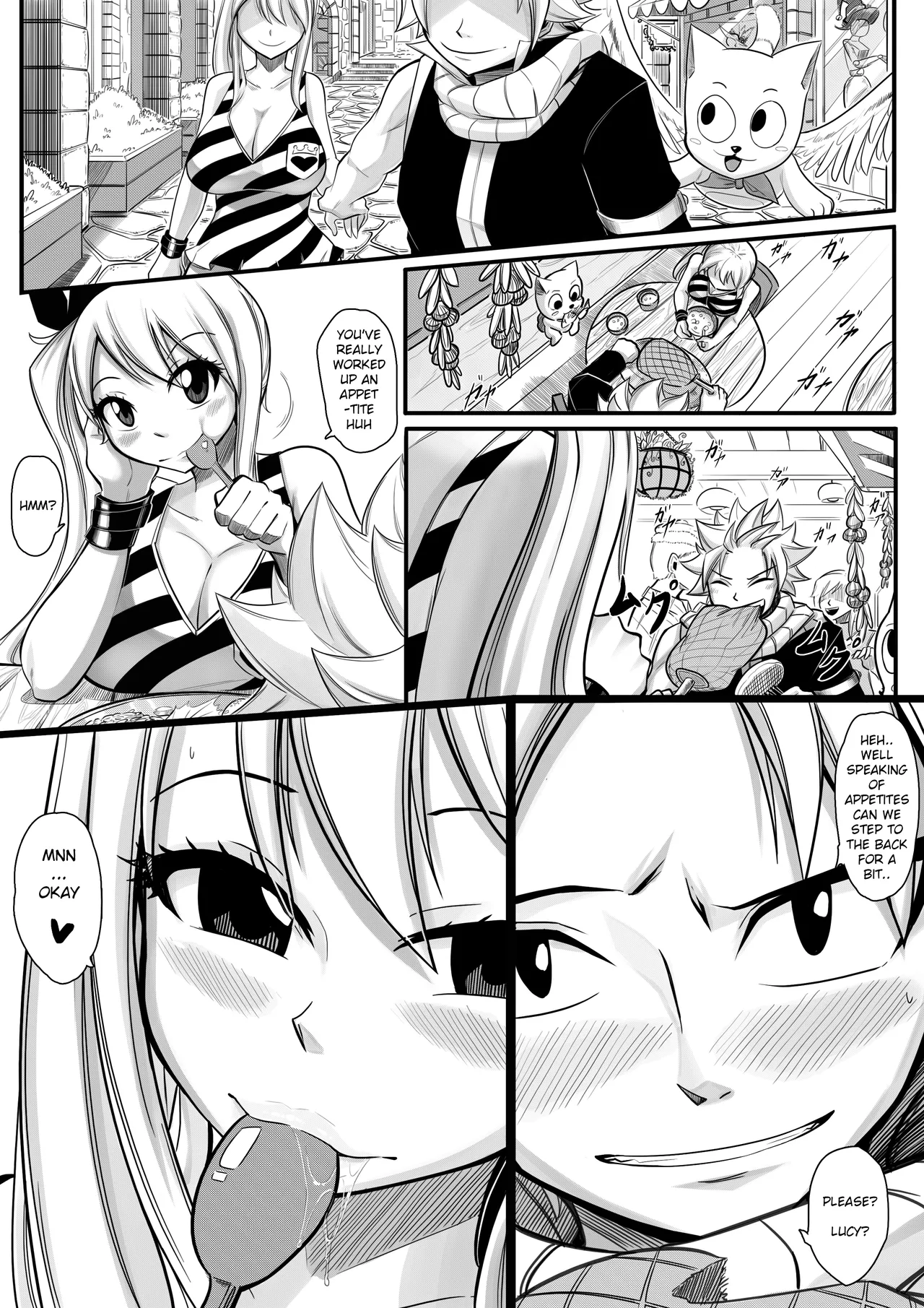Fairy Heat 2 Doujin page 12 featuring natsu dragneel fairy tail parody - sole female sole male hentai manga - read online free