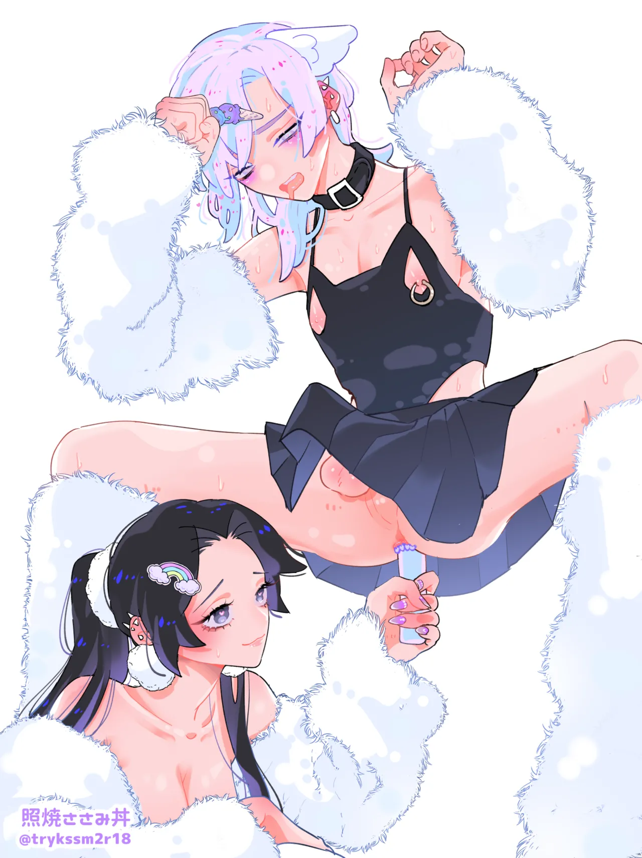 Female x Male Illustrations page 21 original parody - nakadashi big penis hentai manga - read online free