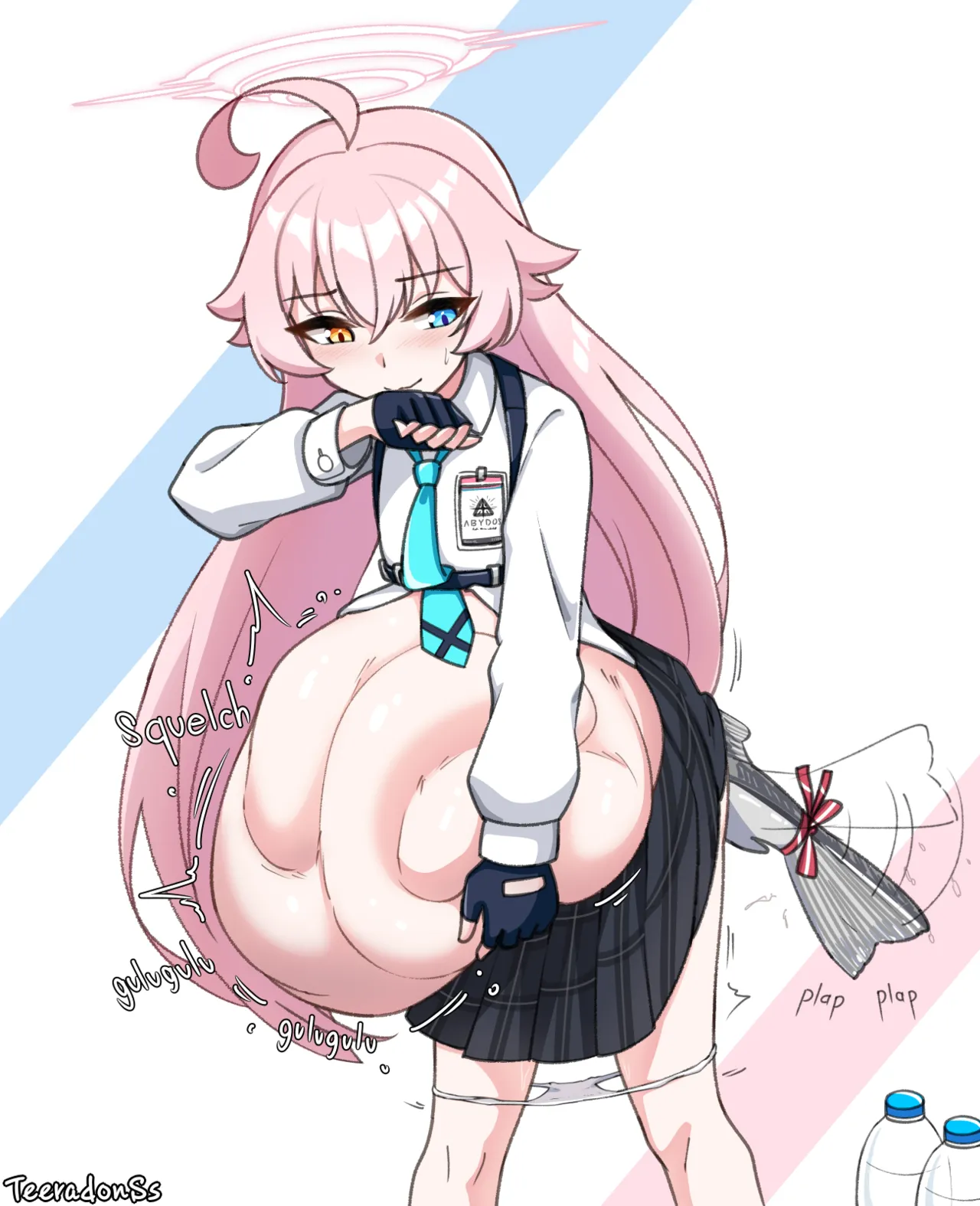 Hoshino page 11 featuring hoshino takanashi blue archive parody - rough translation vore hentai manga - read online free