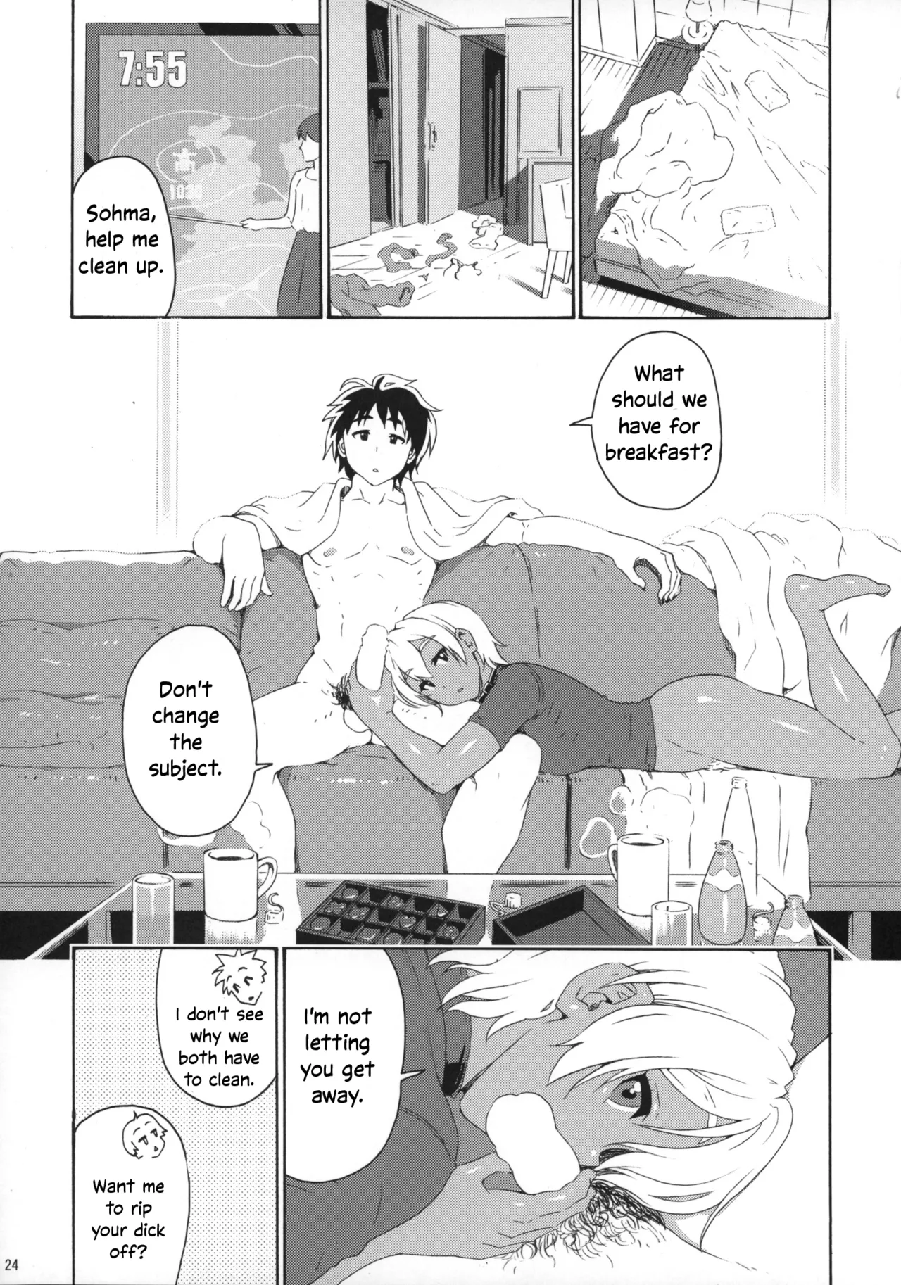 Ikumi-chan Niku Niku 4 to 5 page 23 featuring souma yukihira shokugeki no soma parody - sole female sole male hentai manga - read online free