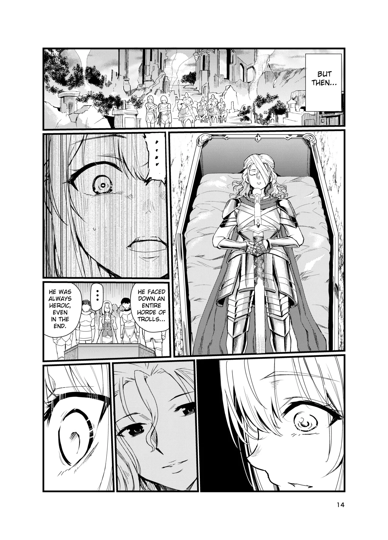 Mad Conquerer Princess, Dahlia 2 page 13 original parody - nakadashi stockings hentai manga - read online free