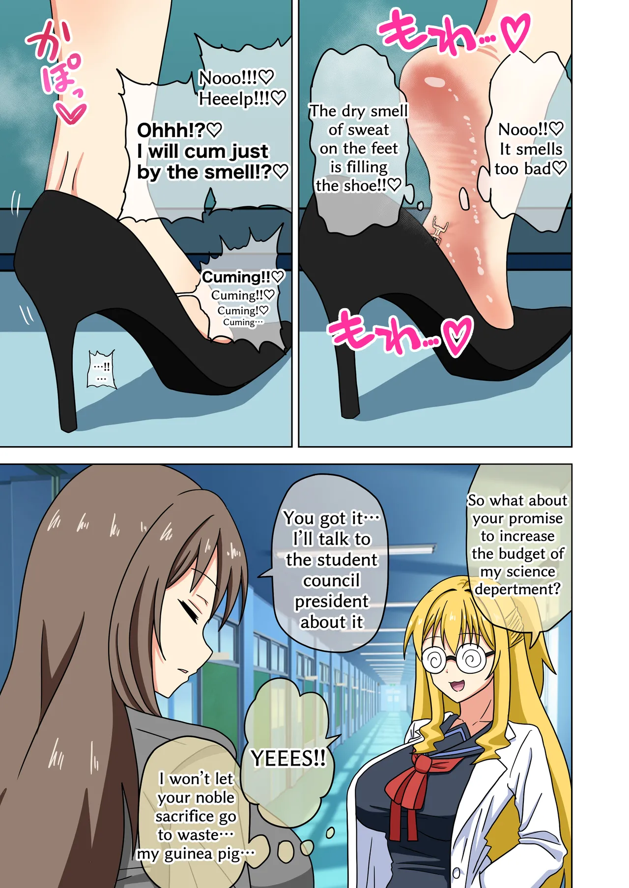 Mitari no Sono Ep.201-213【Japanese】 page 134 original parody - full color pantyhose hentai manga - read online free