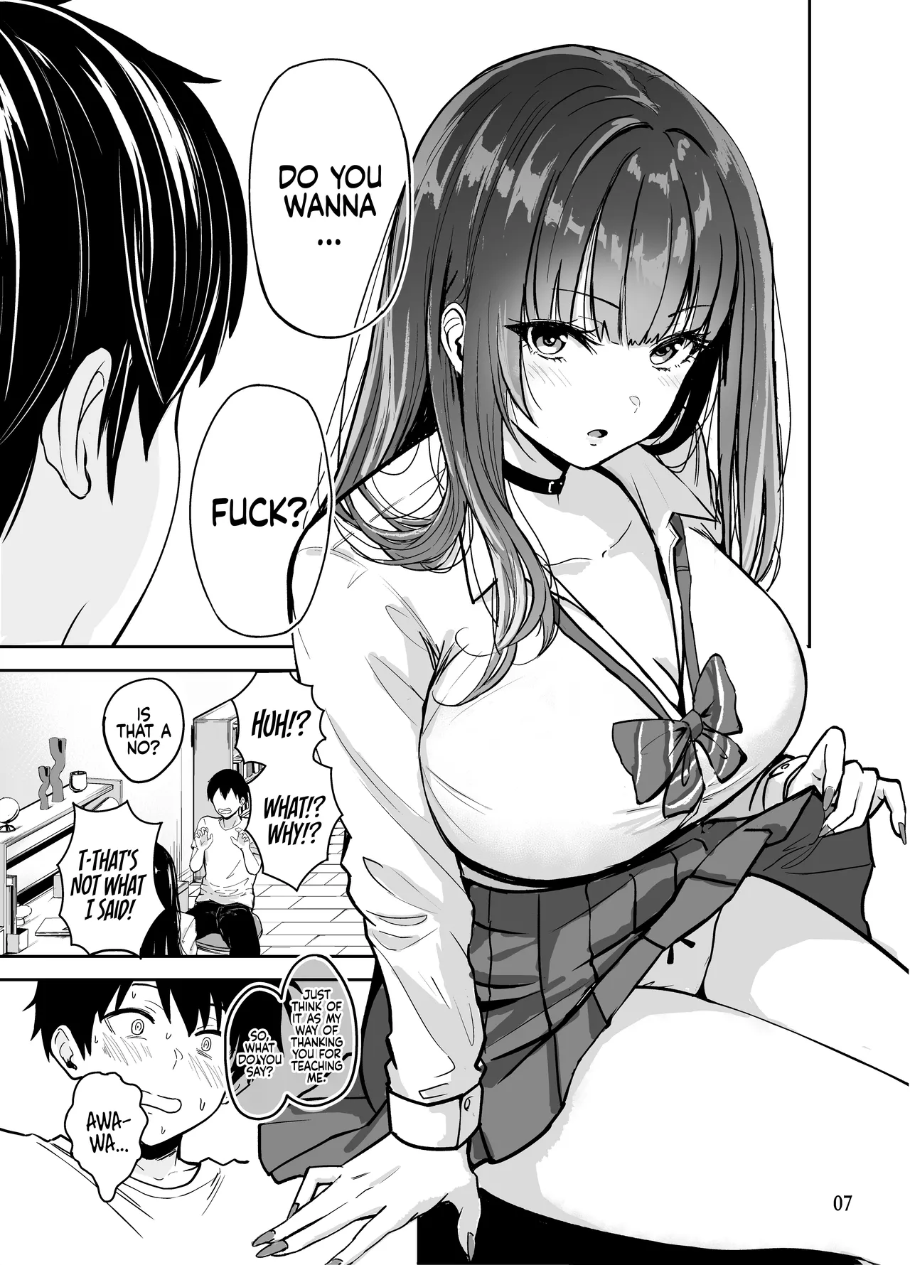 Gal to Meccha Namahame Nakadashi Ecchi Suru Hanashi #2 | Having Tons of Bareback Sex with Gyarus #2 page 9 original parody - sole male hairy hentai manga - read online free