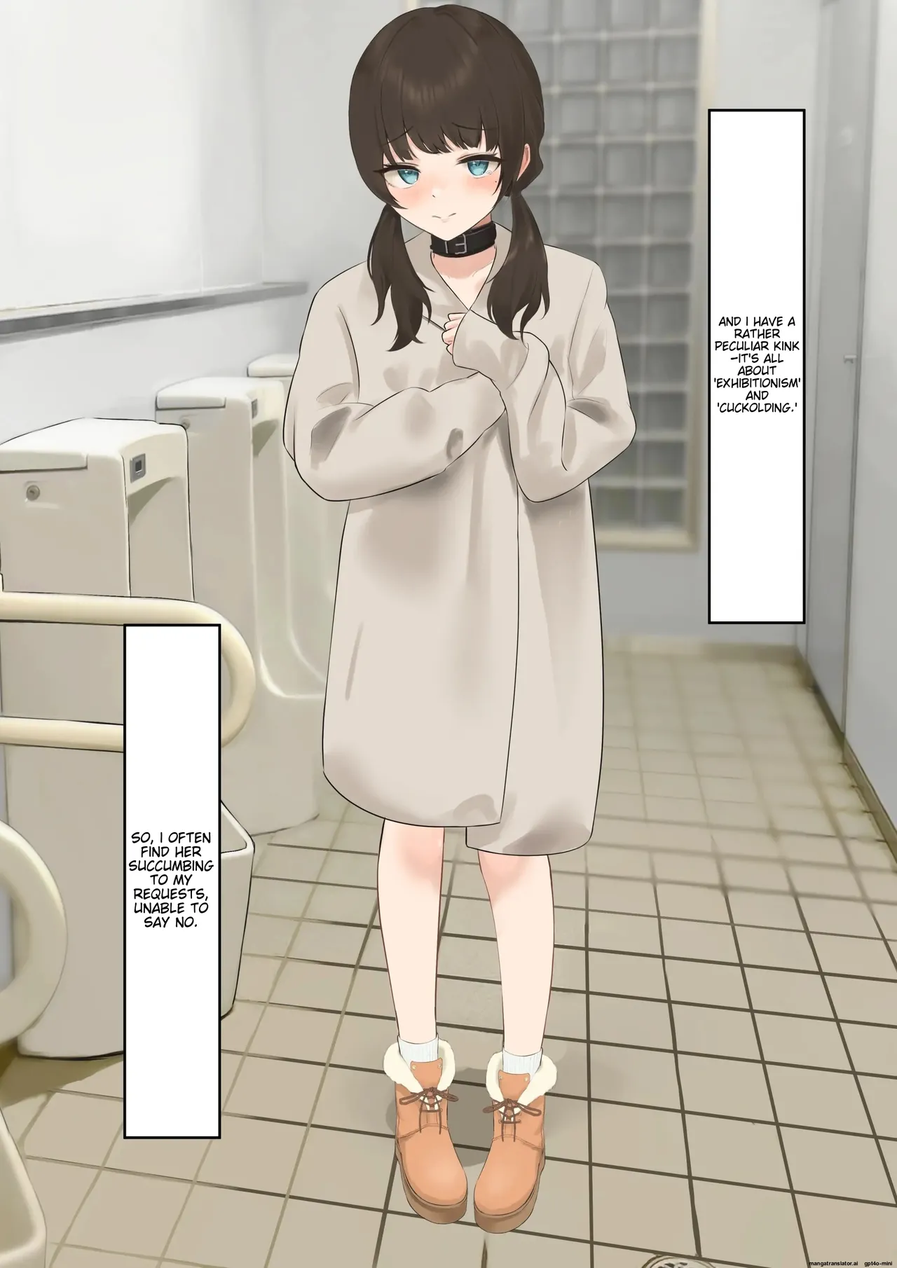 Page 2 of Iinari Kanojo ~Koushuu Toilet Netorase~ | Submissive Girlfriend ~Public Toilet Cuckolding~