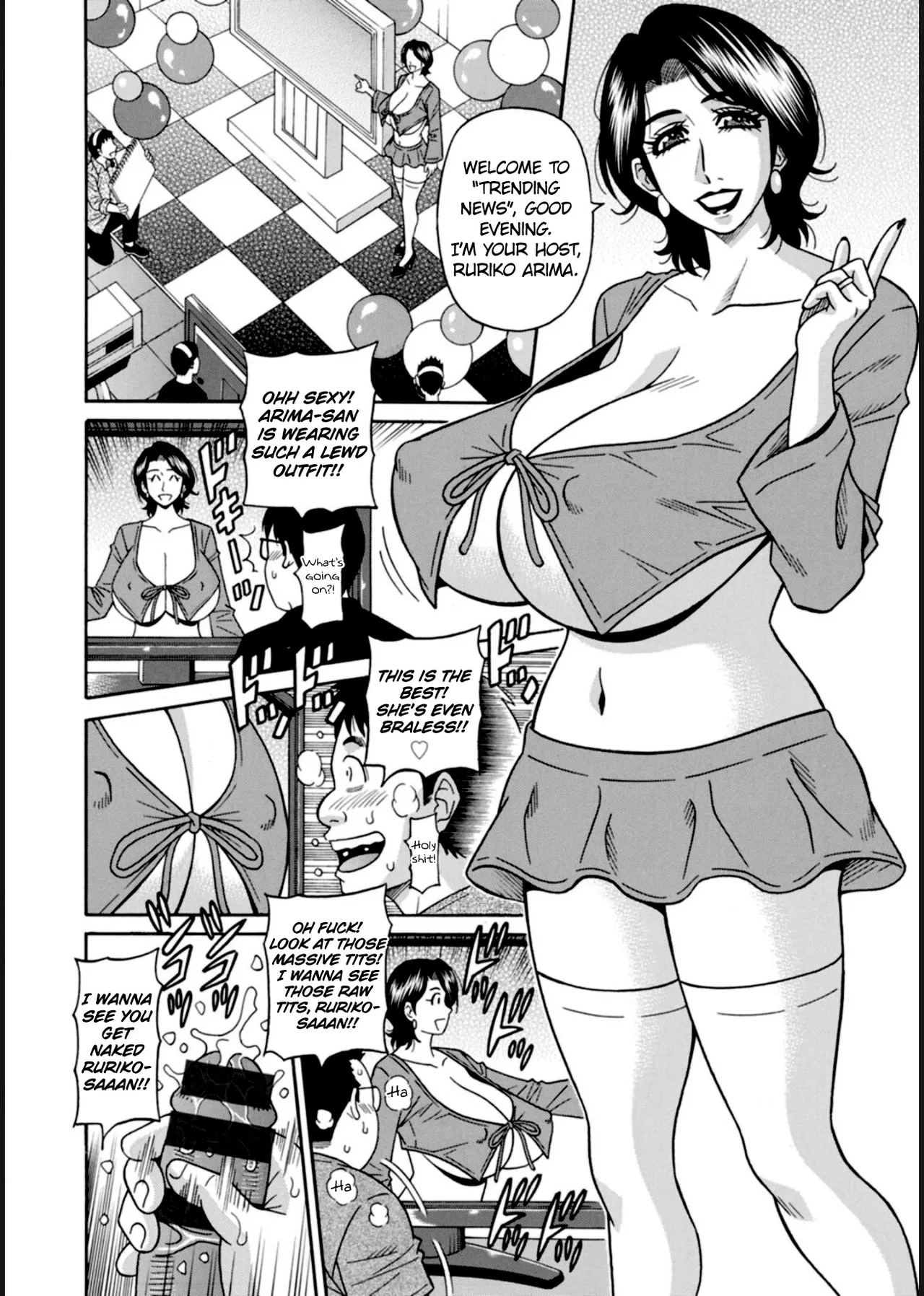 HELP! Saya Sensei Ch.1-5 page 63 - nakadashi swimsuit hentai manga - read online free