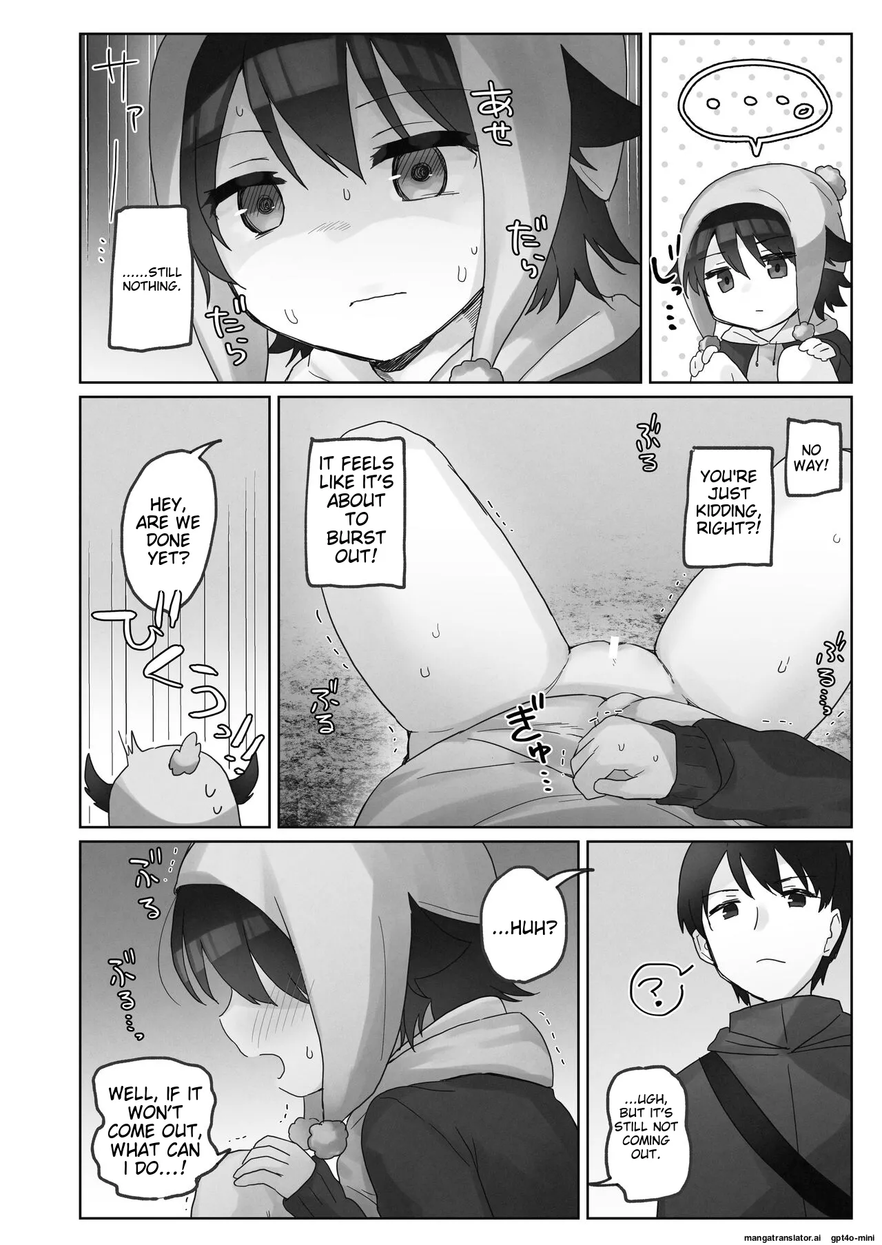 Samuzora no Shita, Imouto o Te dake de Ikasemakuru page 20 original parody - no penetration rough translation hentai manga - read online free