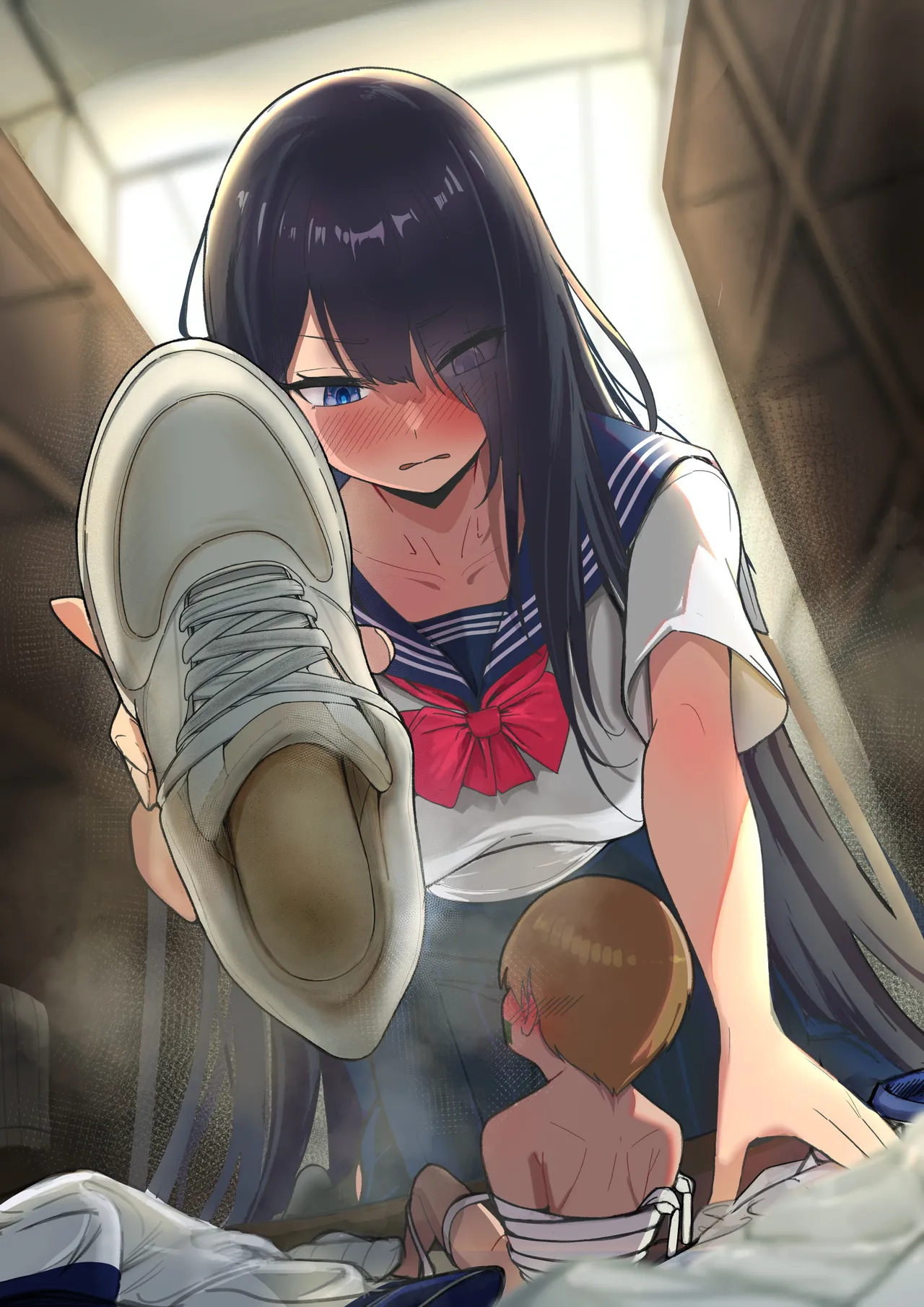 Microne Magazine Vol. 86 page 42 original parody - sweating shrinking hentai manga - read online free