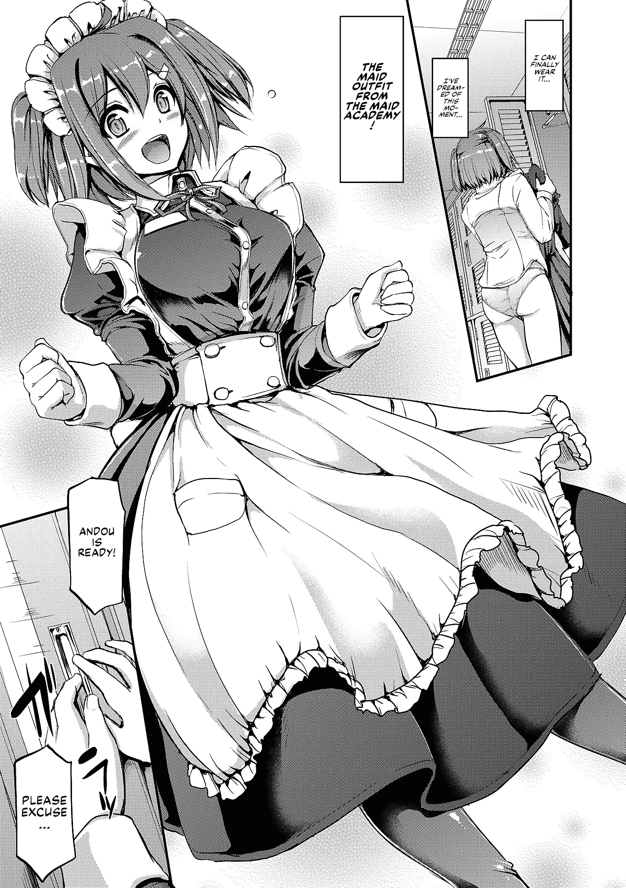 Maid Gakuen e Youkoso!! - Welcome to Maid Academy page 13 - uncensored x-ray hentai manga - read online free